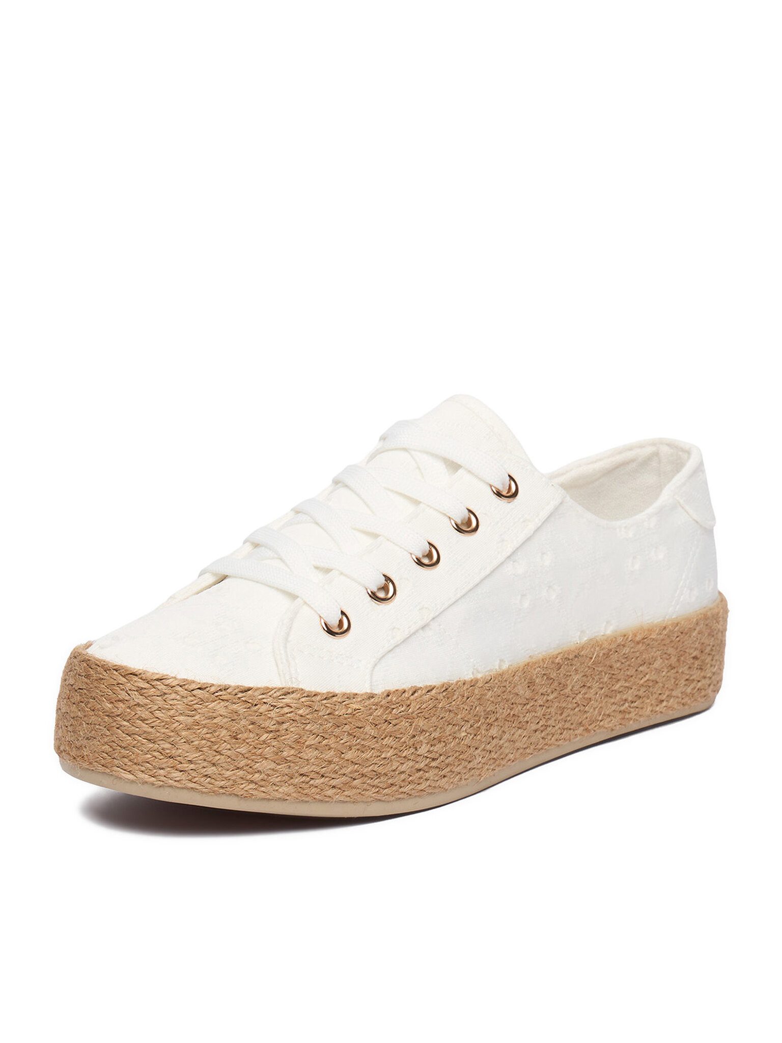 Jenny Jenny Frauen-Espadrilles Weiß JENNY-CEO-EMMA WSK1576-05 Weiß Espadrille