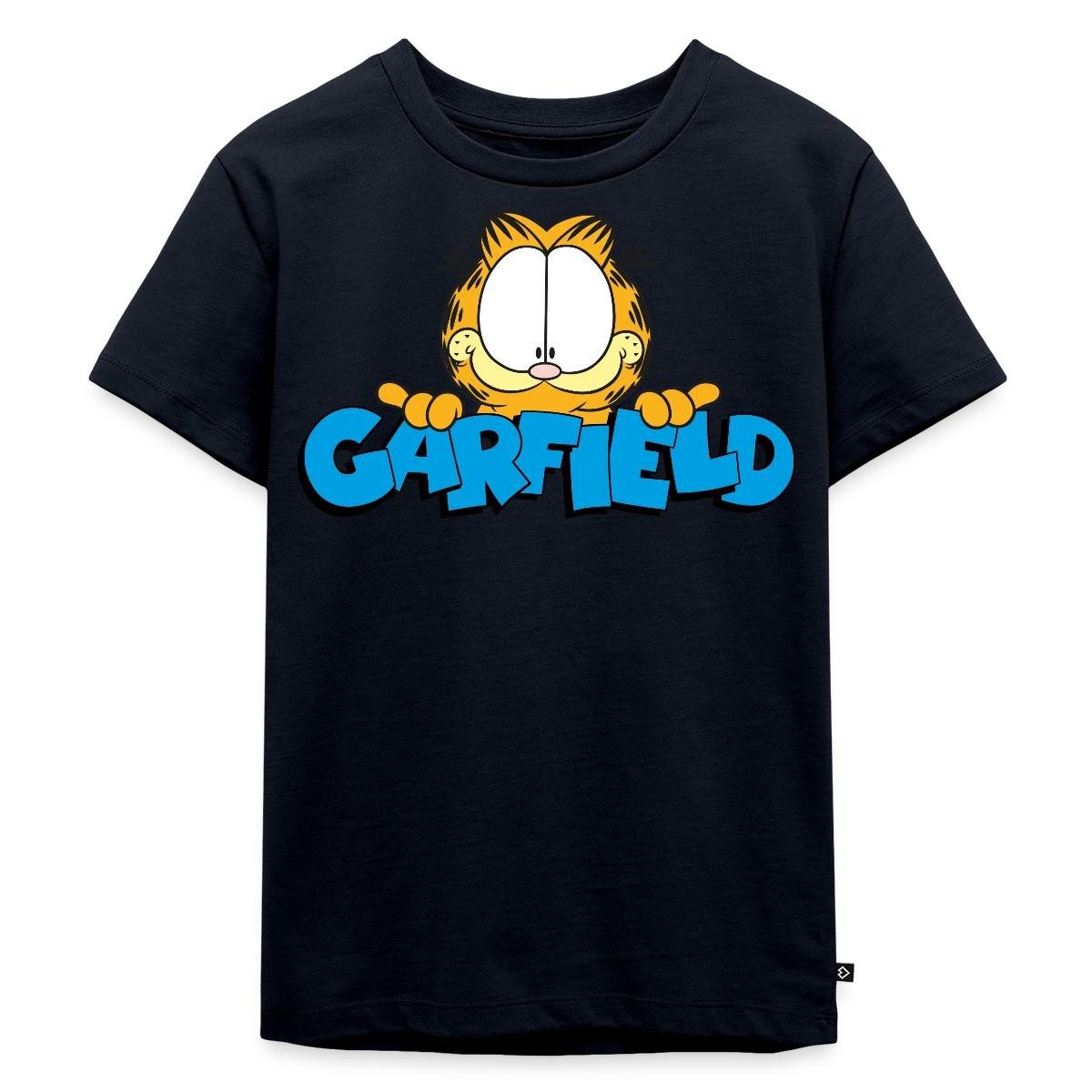 Spreadshirt T-Shirt Garfield Gesicht Logo Kinder Premium T-Shirt (1-tlg)