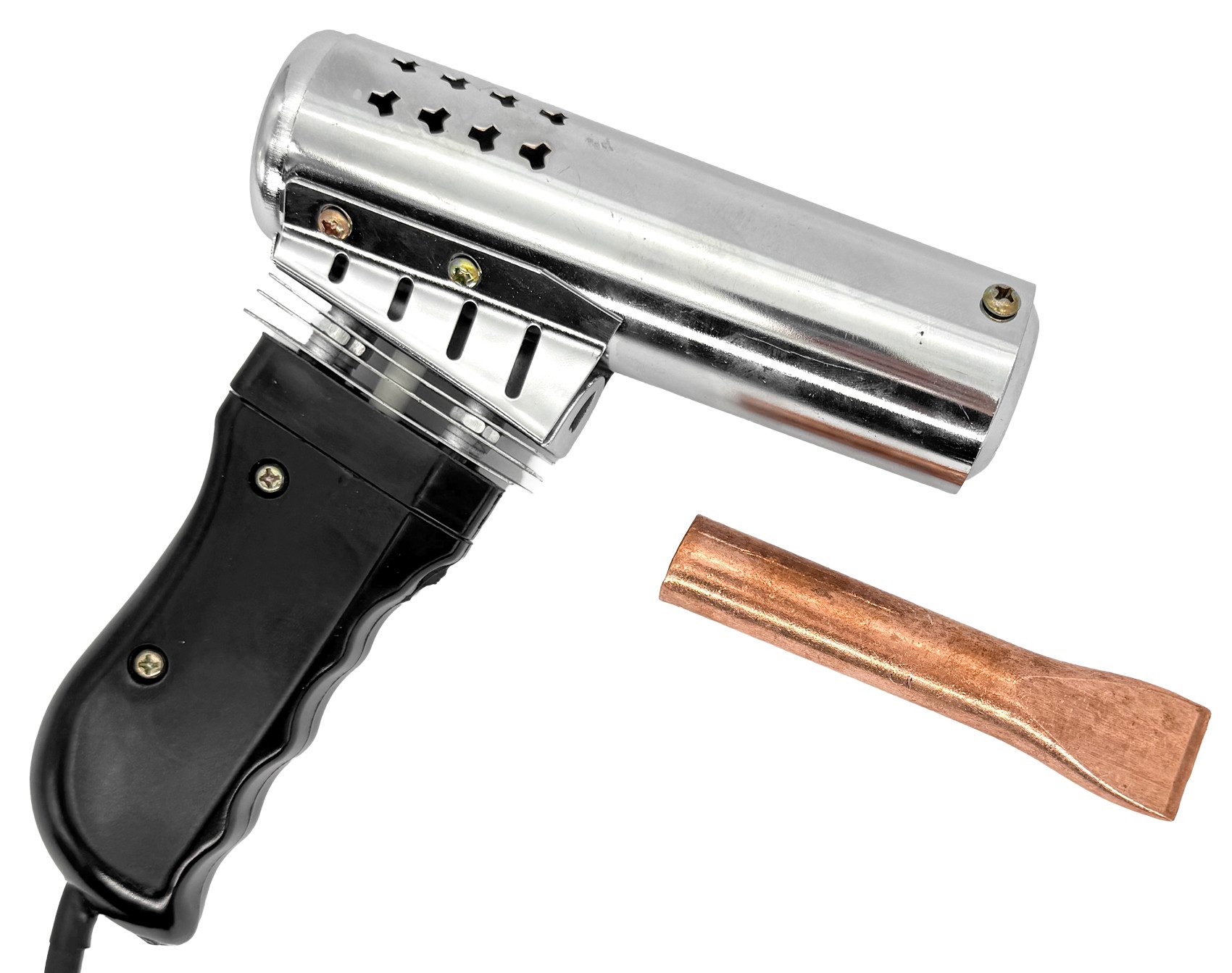 WELDINGER Lötkolben Elektrolötkolben 500 W Pistolenform 300 g Kupferspitze Gummizuleitung, max. 600 °C, max. 500 W, elektrisch, Pistolenform