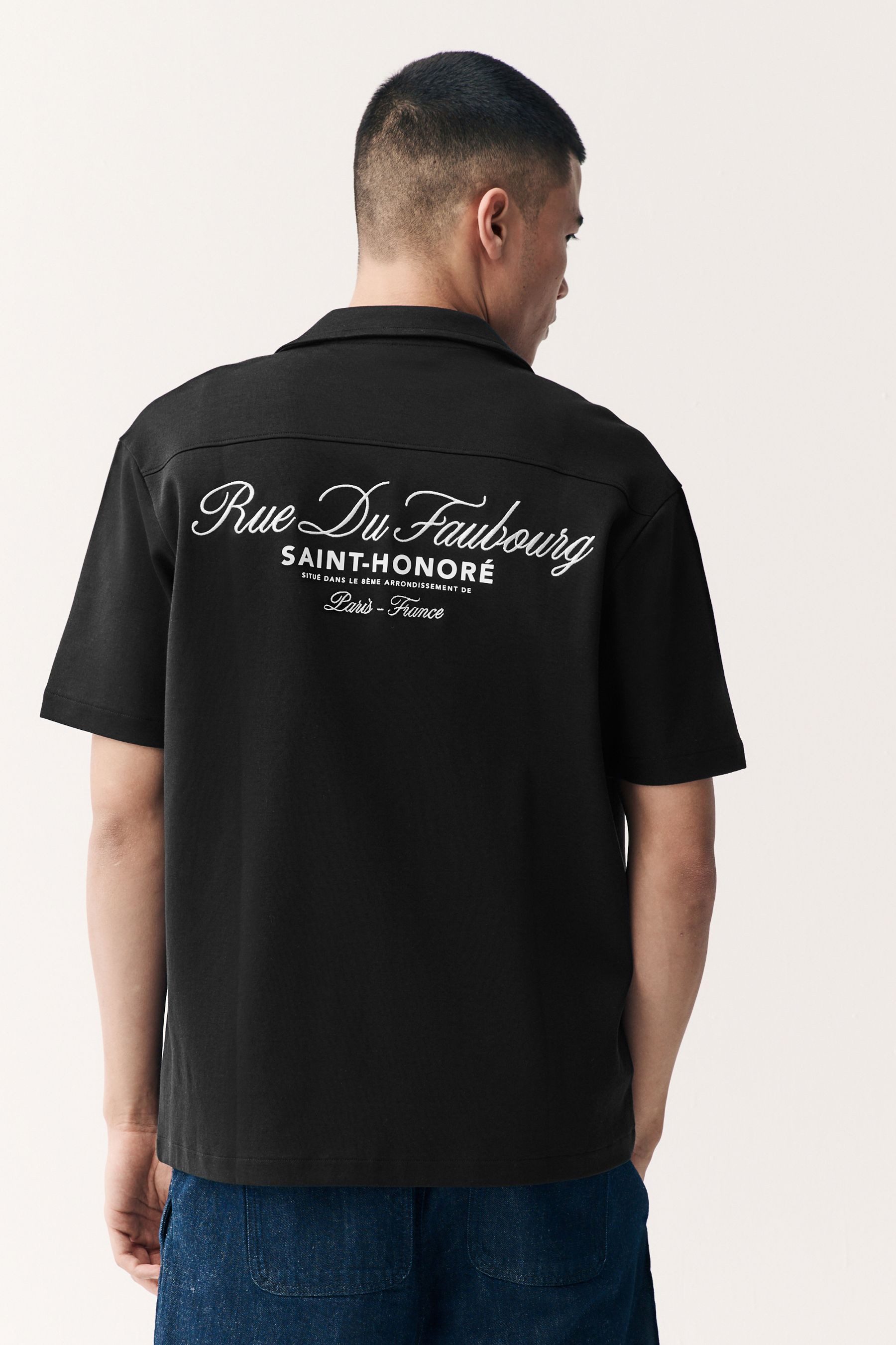 Next Kurzarmhemd Jersey-Hemd mit Grafikprint (1-tlg) günstig online kaufen