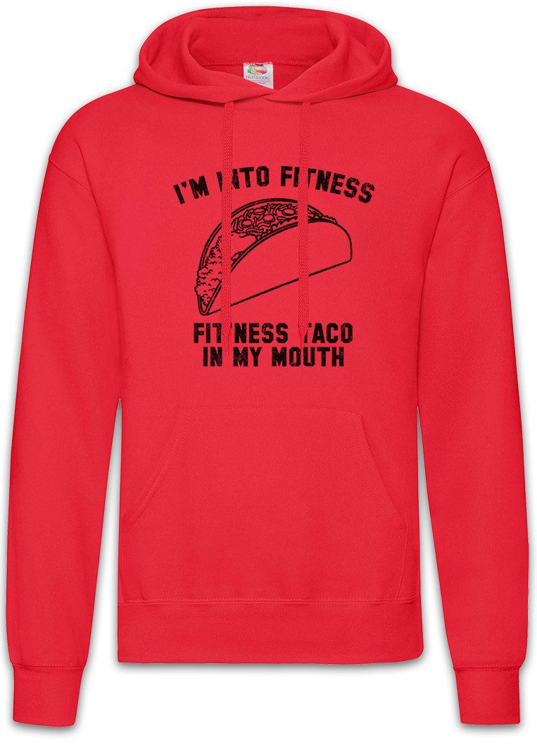 Hoodie Fitness Taco Herren Hoodie Gym Mexican Food Tortilla Burrito Nom Nom