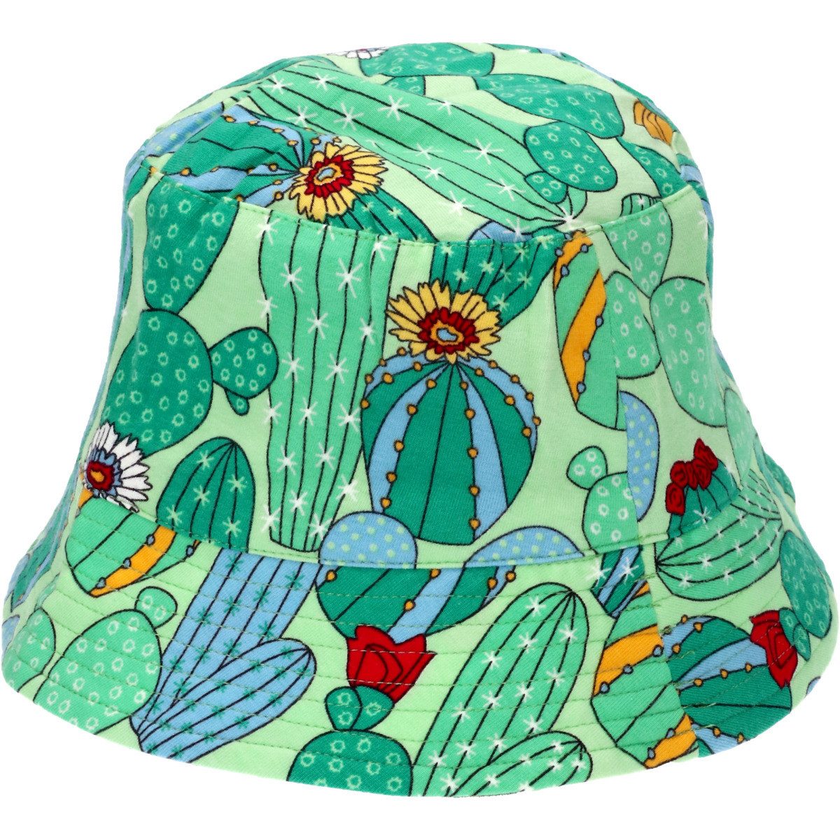 Villervalla Sonnenhut Kaktus Unisex Kinder (1-St) Kopfbedeckung, Sommerhut, Strandhut, Sonnenschutz, Sommer