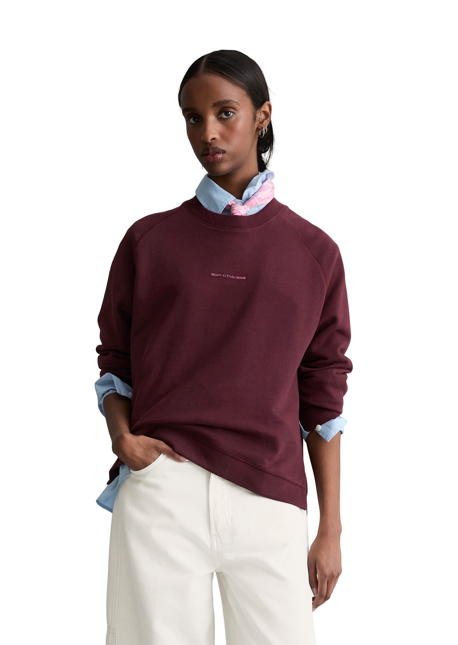 Marc O'Polo DENIM Sweatshirt aus Organic Cotton
