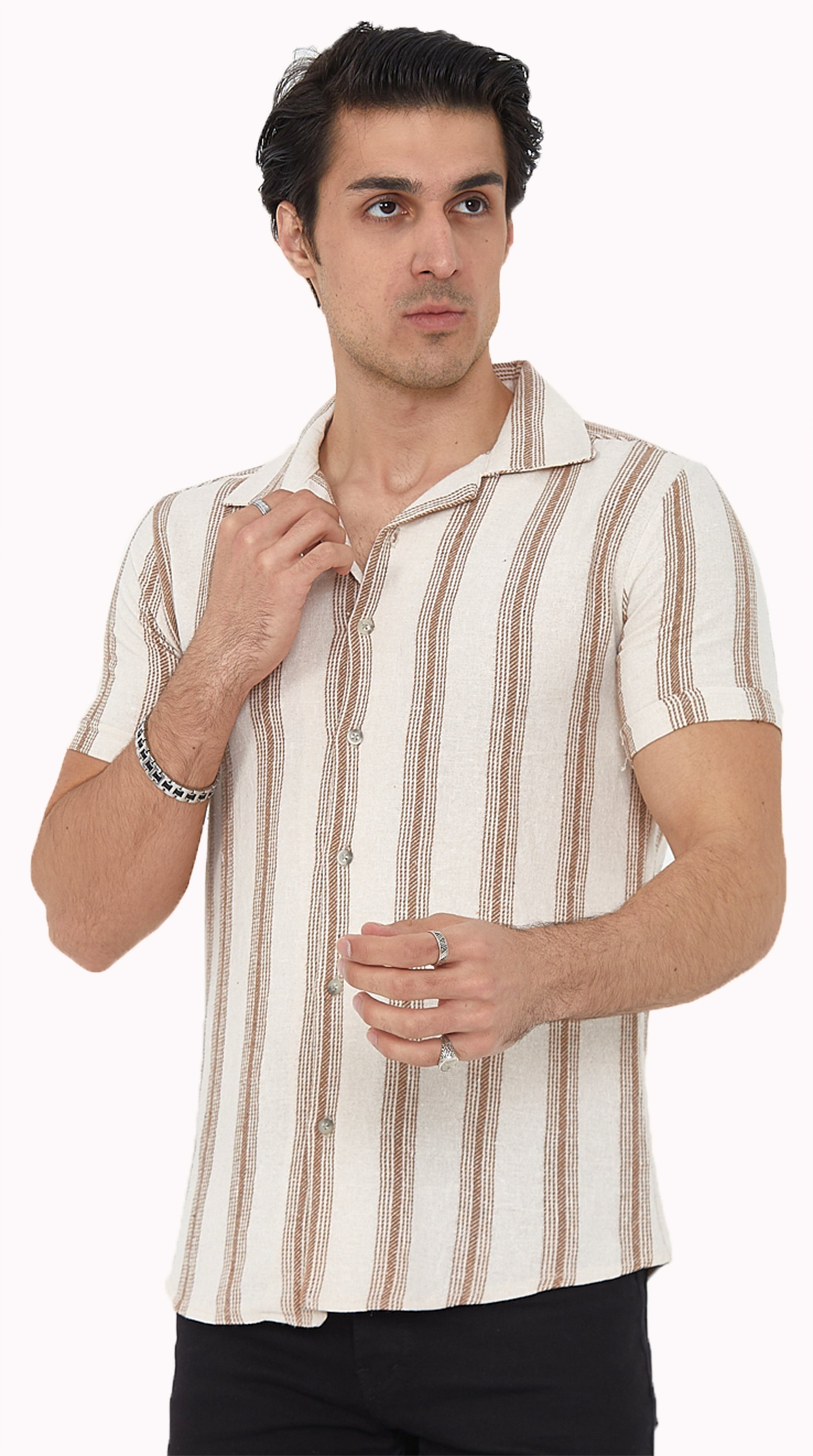 Megaman Jeans Kurzarmhemd Megaman Herren Freizeit-Hemd günstig online kaufen
