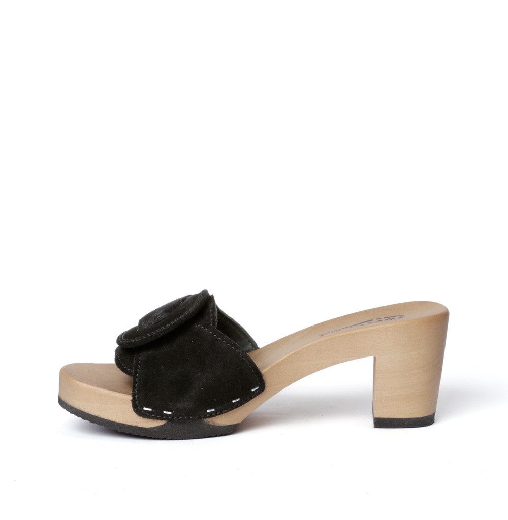 Softclox RONJA Kaschmir schwarz (hazelnut) Pantolette günstig online kaufen