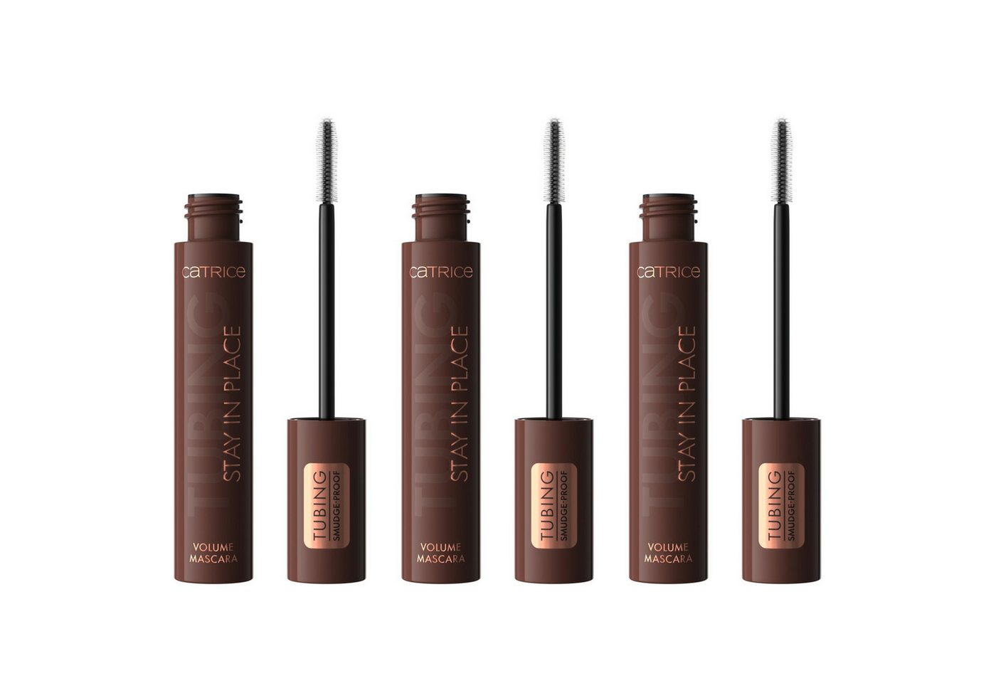 Catrice Mascara Stay In Place Volume Mascara, 3-tlg.