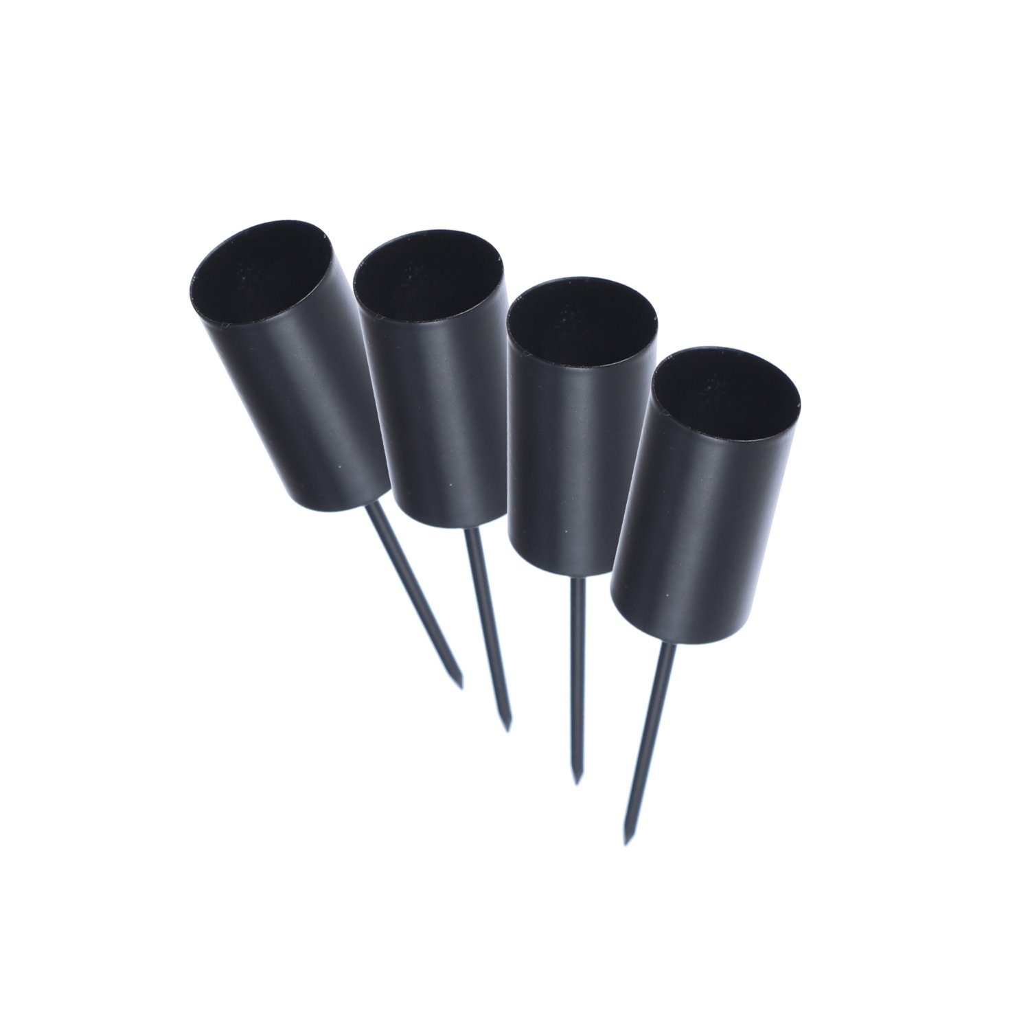 MARELIDA Kerzenhalter Stabkerzenhalter für Adventskranz Gesteck ohne Dorn Kerzenpick 4St (4 St)