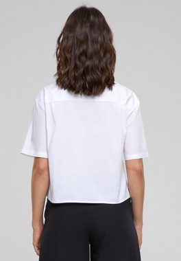 URBAN CLASSICS Langarmshirt Urban Classics Damen Ladies Oversized Shirt (1-tlg)
