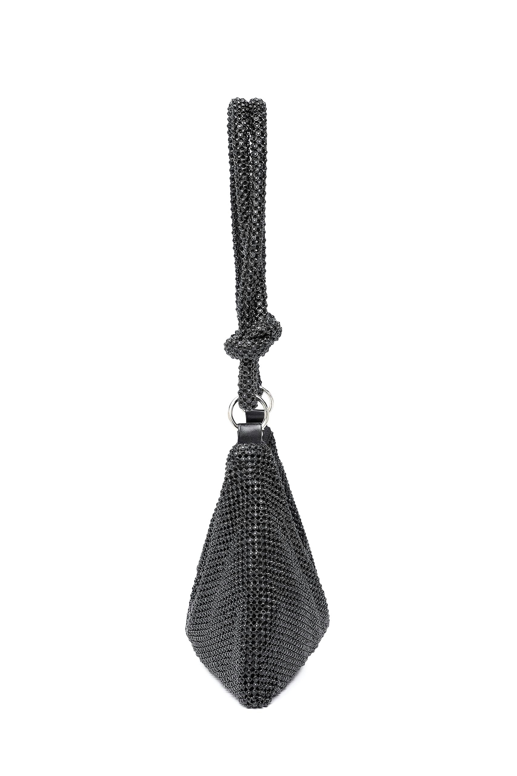 Cachito Clutch Abendtasche für Damen, Umhängetasche, Kupplung für Zeremonie, Hochzeit/Party/Abschlussball/Box, Taschen aus Strass – Bild 5 von 5