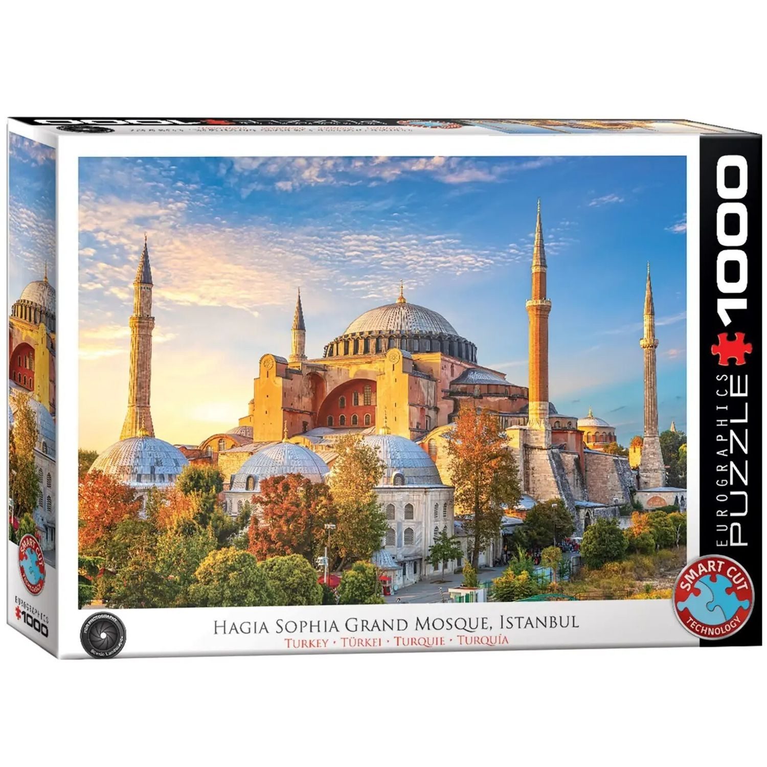 EUROGRAPHICS Puzzle Hagia Sophia;Istanbul, 1000 Puzzleteile