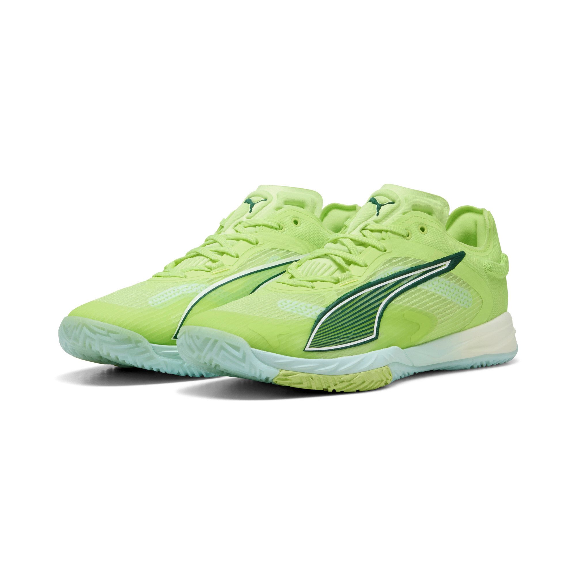 Accelerate NITRO SQD 4 PUMA WHITE-GREY DAWN-SAFETY YE Handballschuh