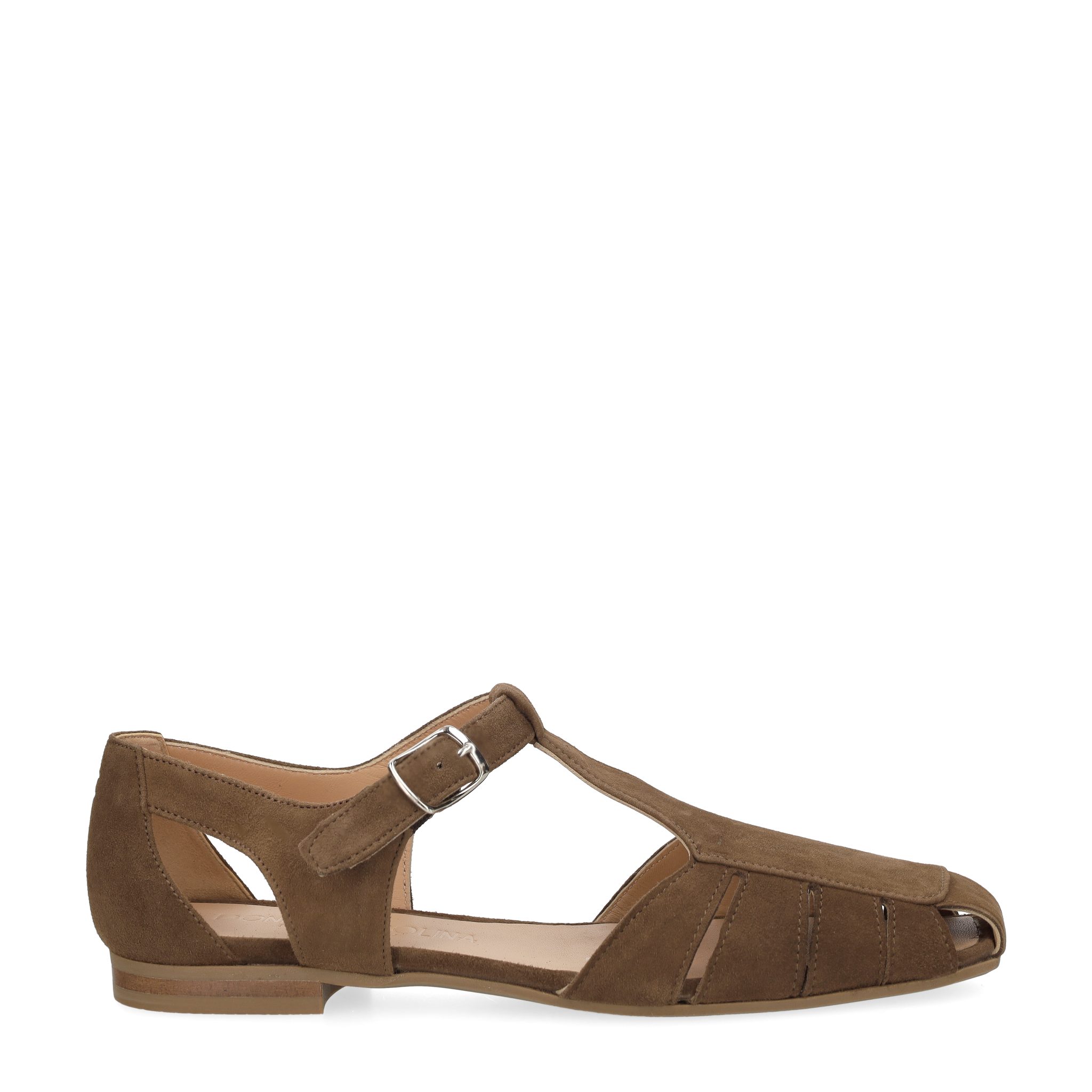 Donna Carolina Donna Carolina ALGI WEB 57.475.453-001, Sandaletten, Braun, Damen Sandalette