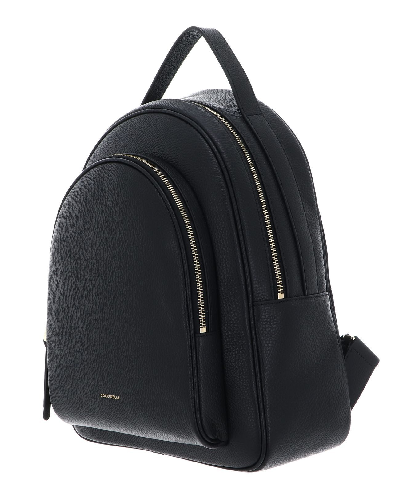 COCCINELLE Rucksack Backpack Grained Leather, aus echtem Rindsleder