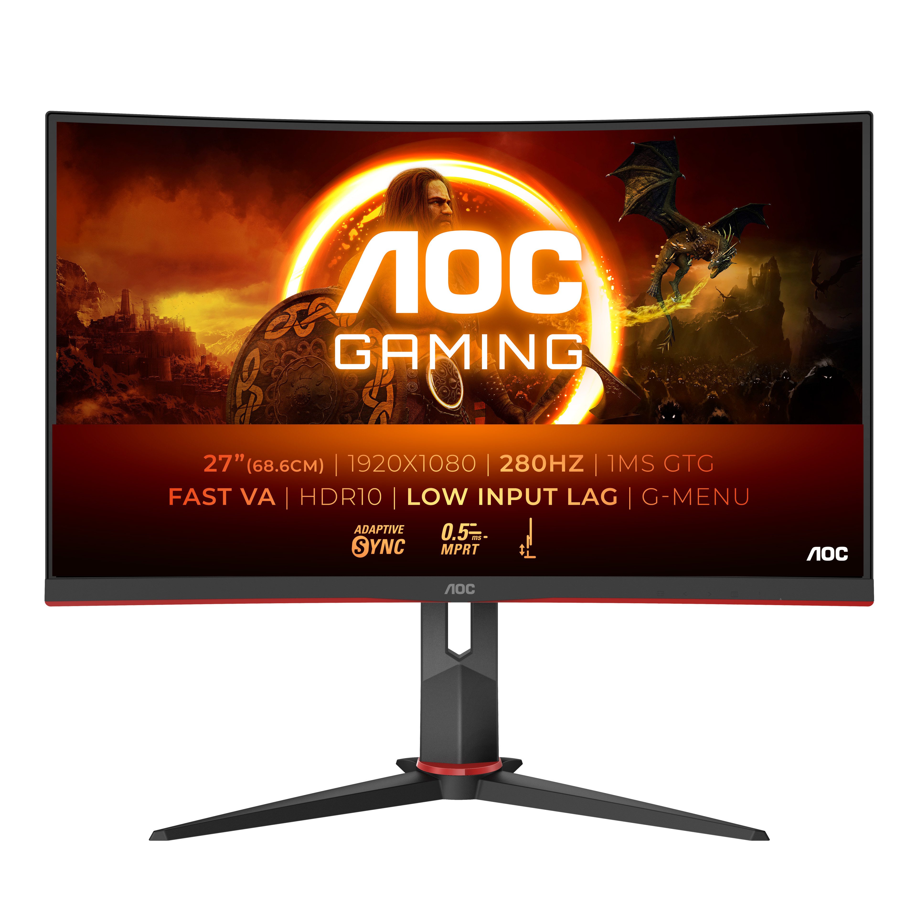 C27G2Z3/BK Curved-Gaming-Monitor