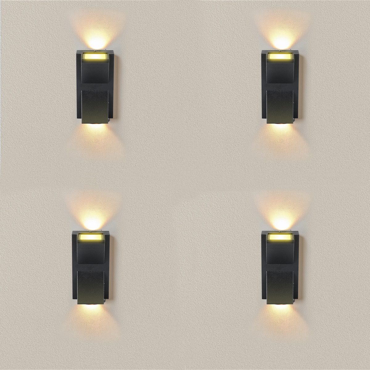 Simloveve LED Wandleuchte Wandleuchte,Außen-Wandleuchte,Wandlampe innen,Wan günstig online kaufen