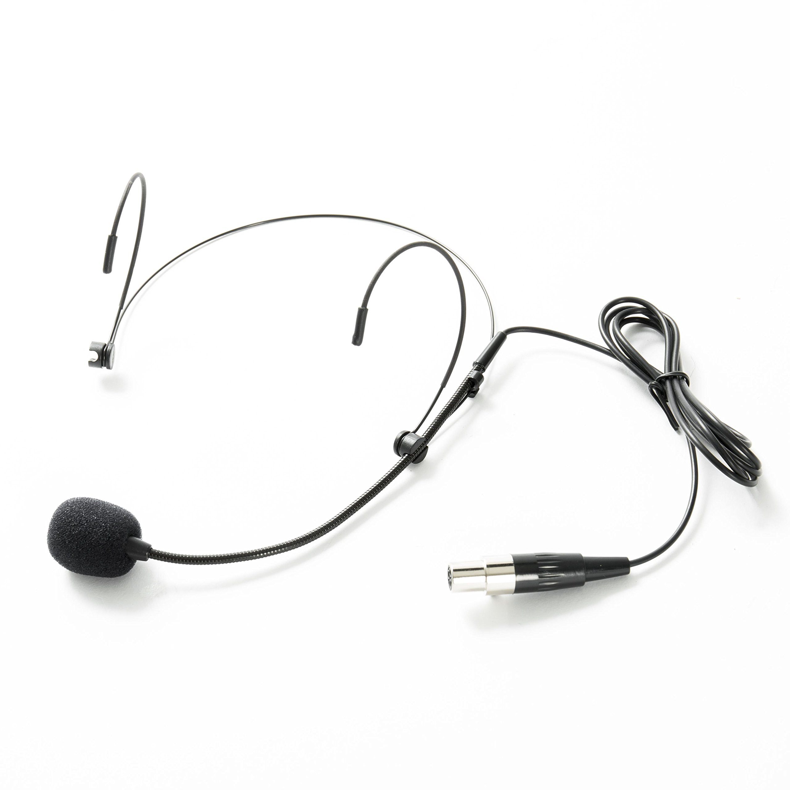 FAME Headset (Audio MSW Pro HS Basic, Mini XLR Headset, Kondensator Vocal Mikrofon)