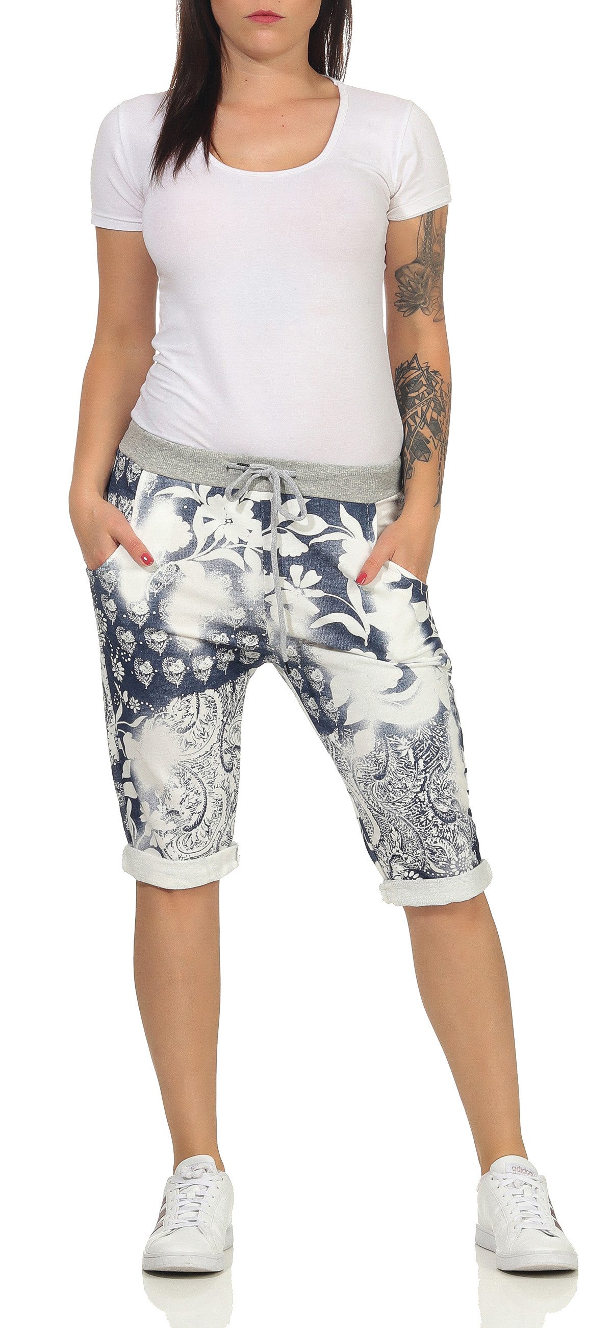 CLEO STYLE Sweatbermudas Bermuda Damen 30 Modell 5 36-40 – Bild 2 von 5