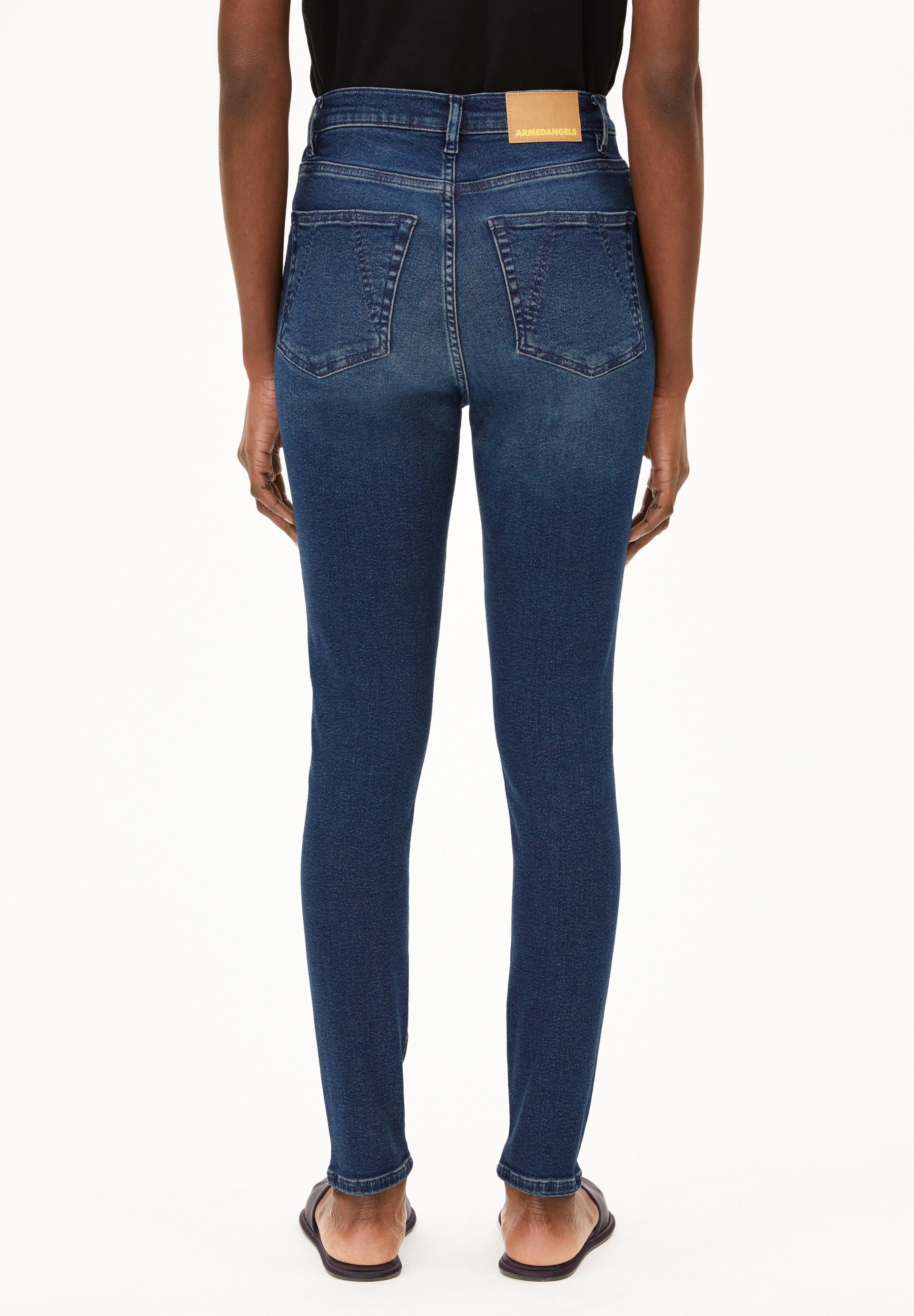 Armedangels Skinny-fit-Jeans INGAA (X-Stretch) High waist – Bild 4 von 5