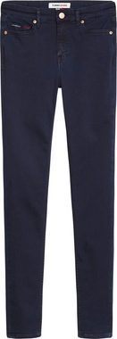 Tommy Jeans Skinny-fit-Jeans »NORA MR SKNY« mit Tommy Jeans Logo-Badge & Stickereien