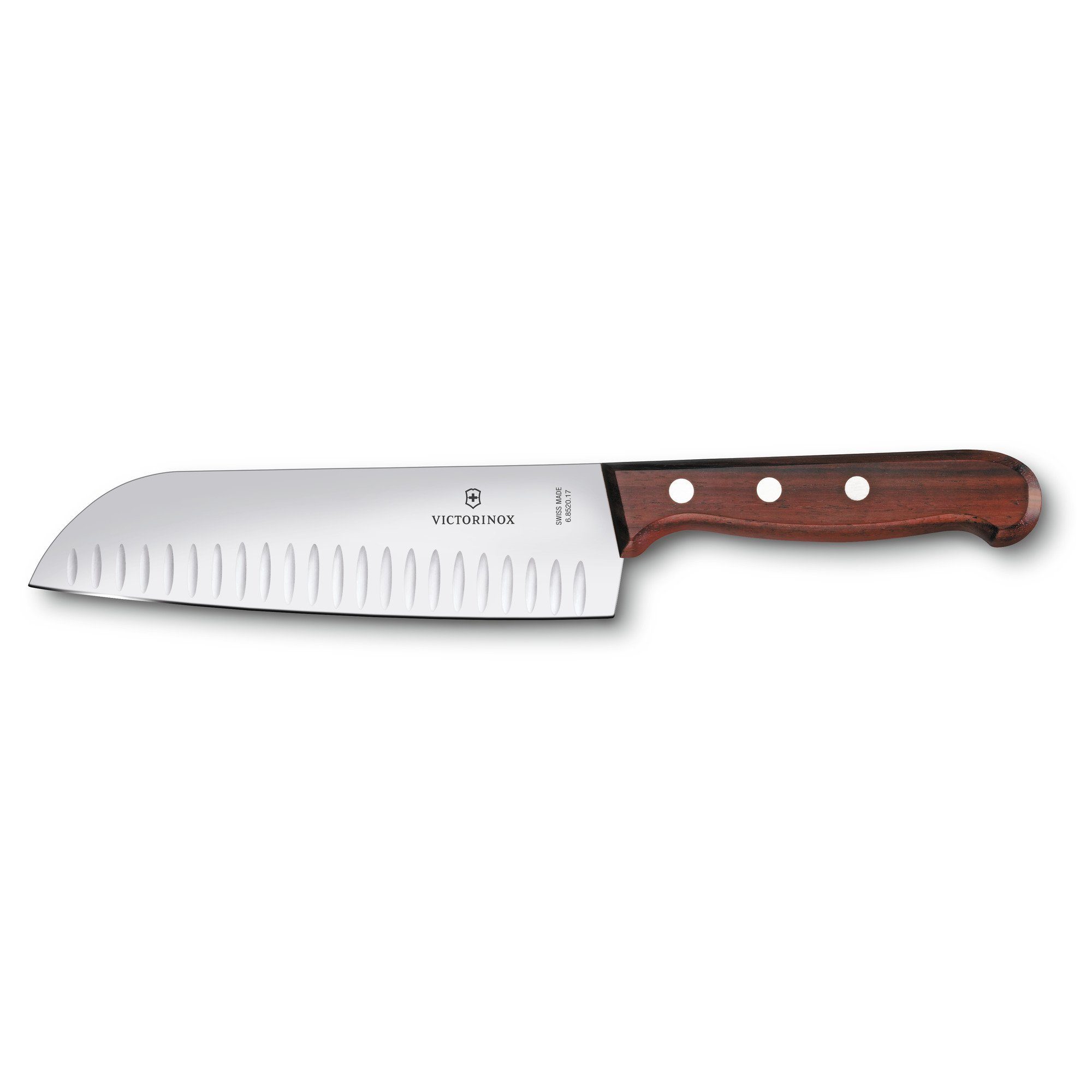 Victorinox Santokumesser Wood Santokumesser 17cm, Kullenschliff