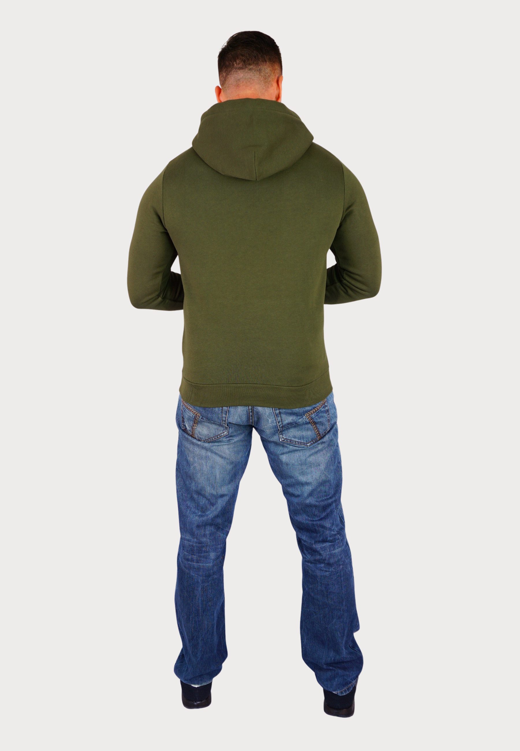 U.S. Polo Assn. Hoodie Pullover Hoody Kapuzenpullover (1-tlg)