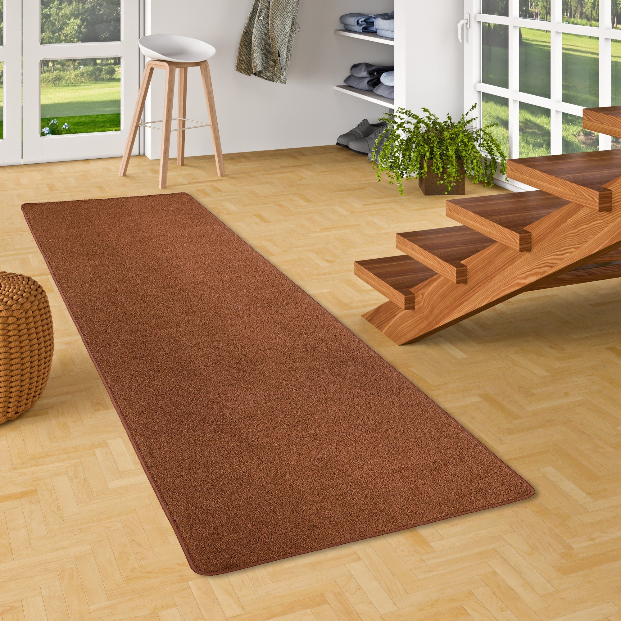 Snapstyle Veloursteppich Trend Velours Läufer Teppich günstig online kaufen