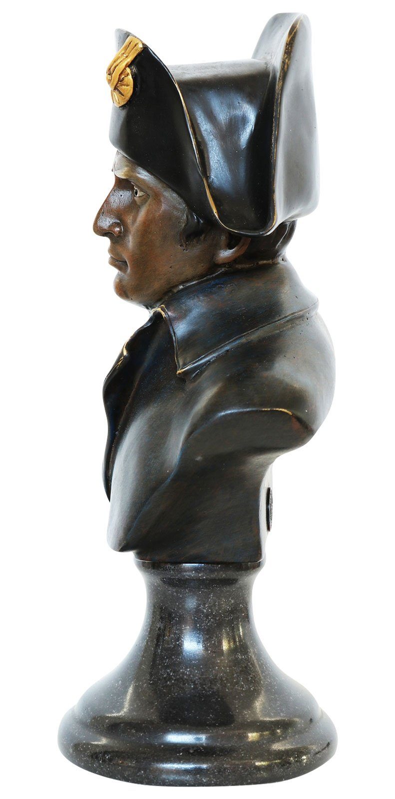 Aubaho Napoleon 25cm Repl Bronzeskulptur Antik-Stil Statue Bronze Canova nach Skulptur