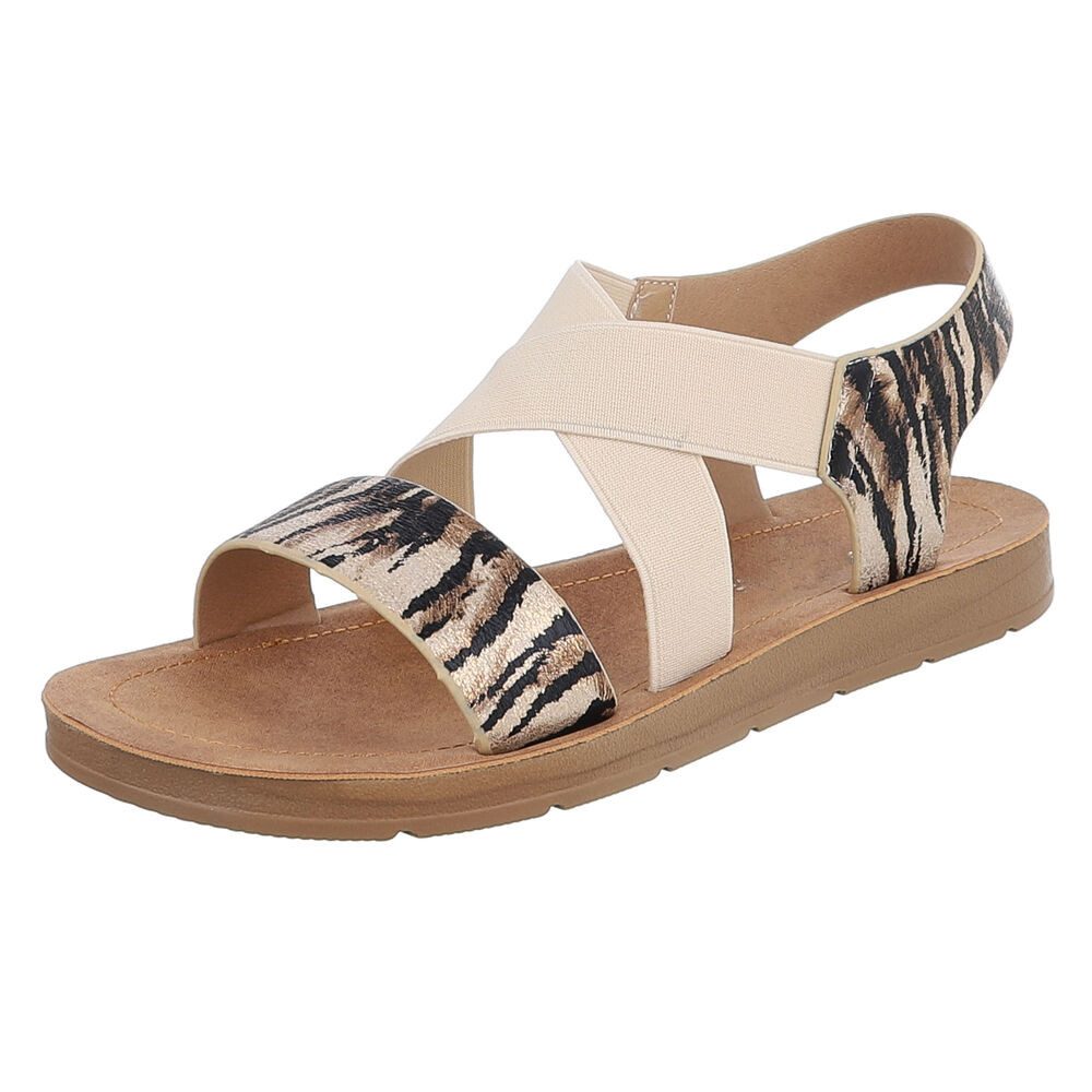 Ital-Design Damen Mokassins mit geflochtenem Detail und rutschfester Sohle günstig online kaufen