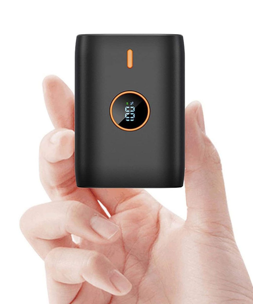 Pdgrid 10000 mAh Carga Rapida 22,5 W 3 Ausgänge mit LED-Display Powerbank 10000 mAh, Mini Bateria Externa, gleichzeitiges Laden, flugzeug powerbank