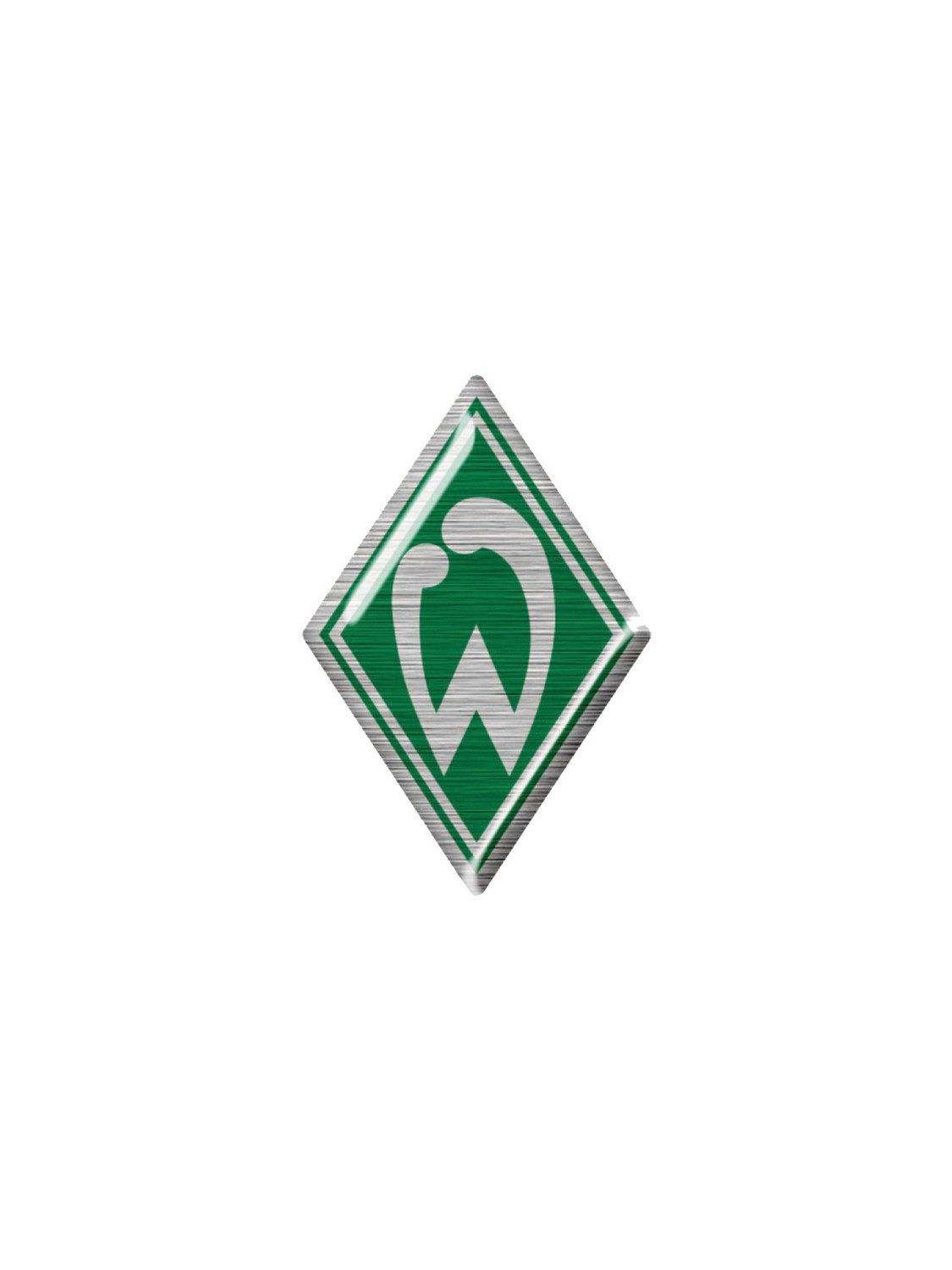 Werder Bremen Aufkleber SV Werder Bremen Sticker Raute 3D