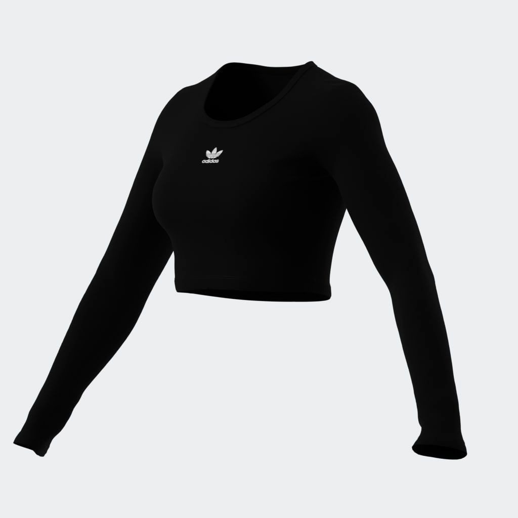adidas Originals Langarmshirt ESS CROP LS günstig online kaufen