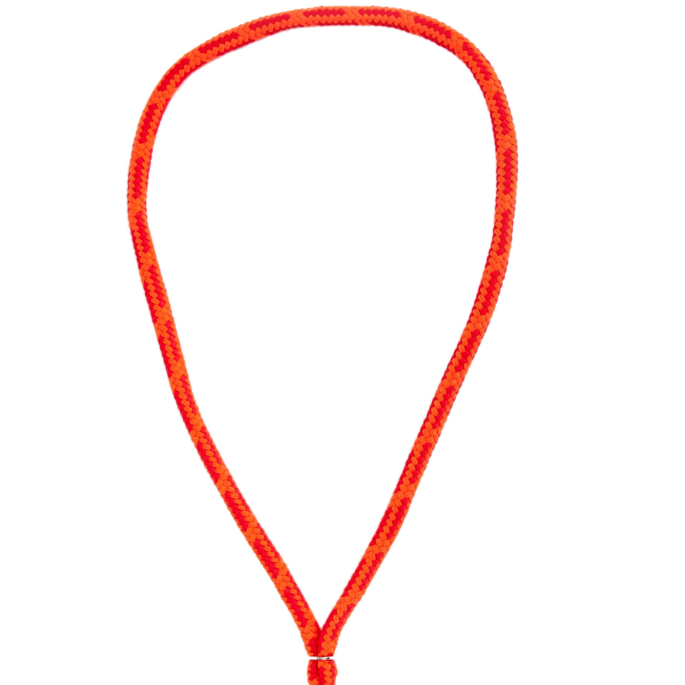 Soft Hilfszügel Halsring größenverstellbar USG orange/rot USG