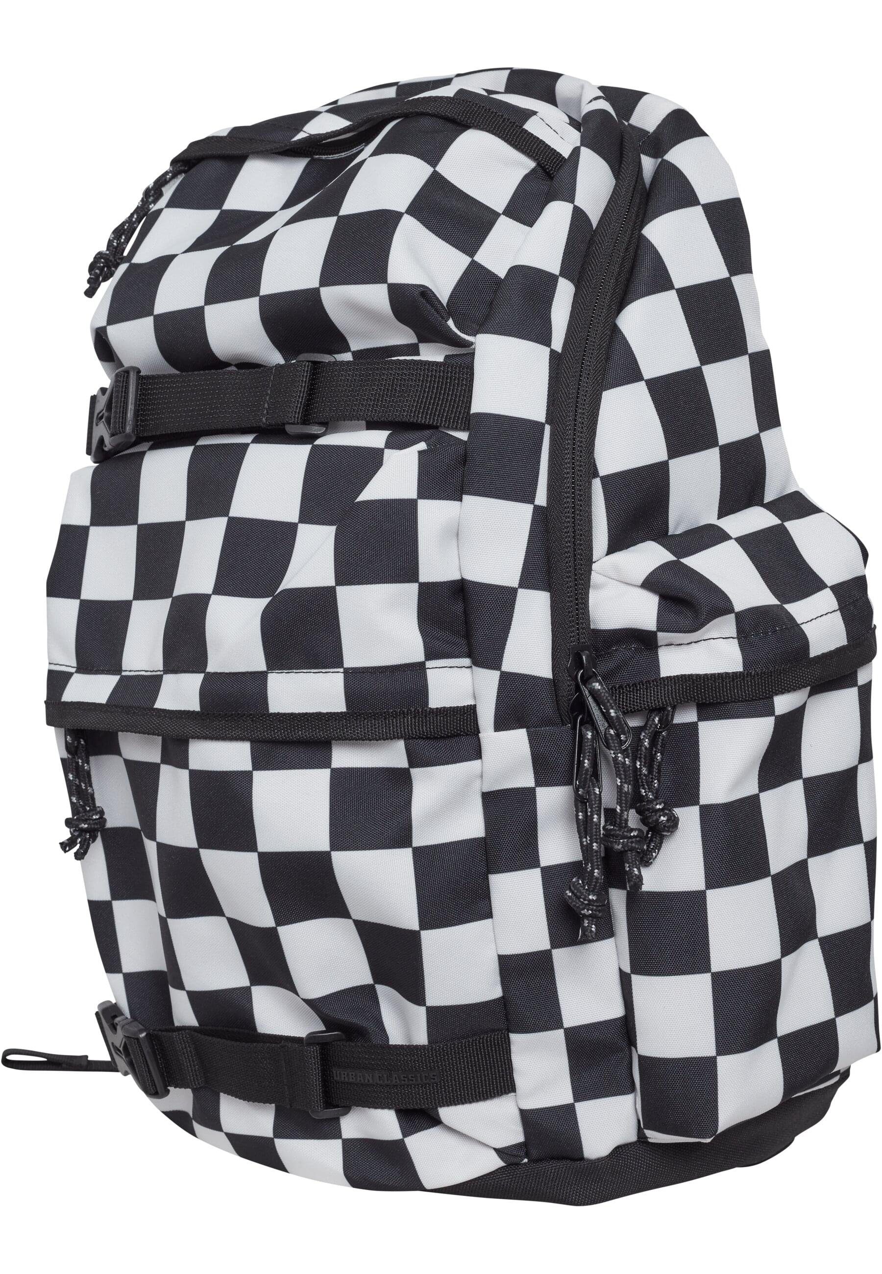 URBAN CLASSICS Rucksack Urban Classics Unisex Backpack Checker black & white