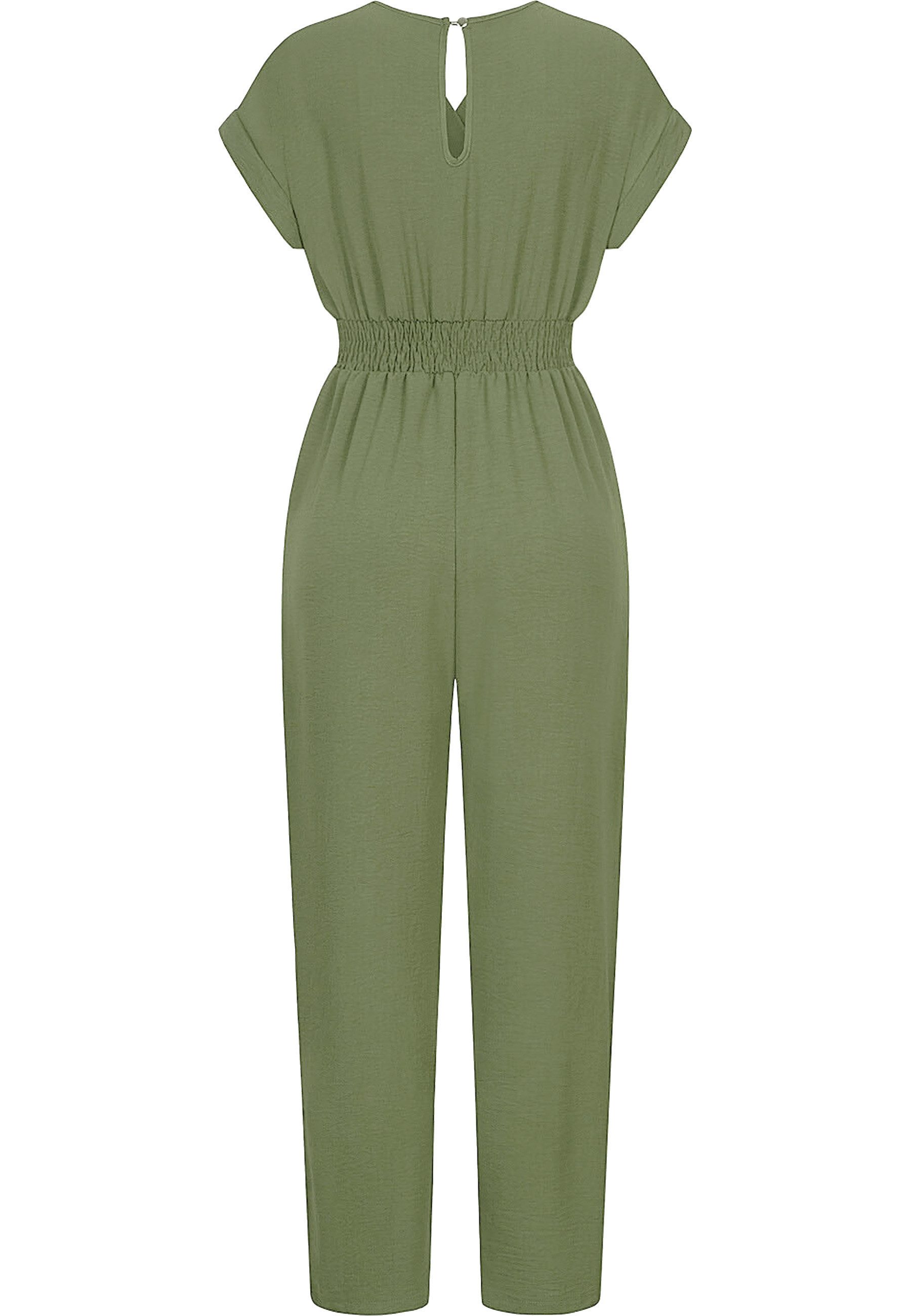 CLOUD 5IVE Jumpsuit CLOUD 5IVE Jumpsuit in Wickeloptik mit 2-Pockets (1-tlg günstig online kaufen
