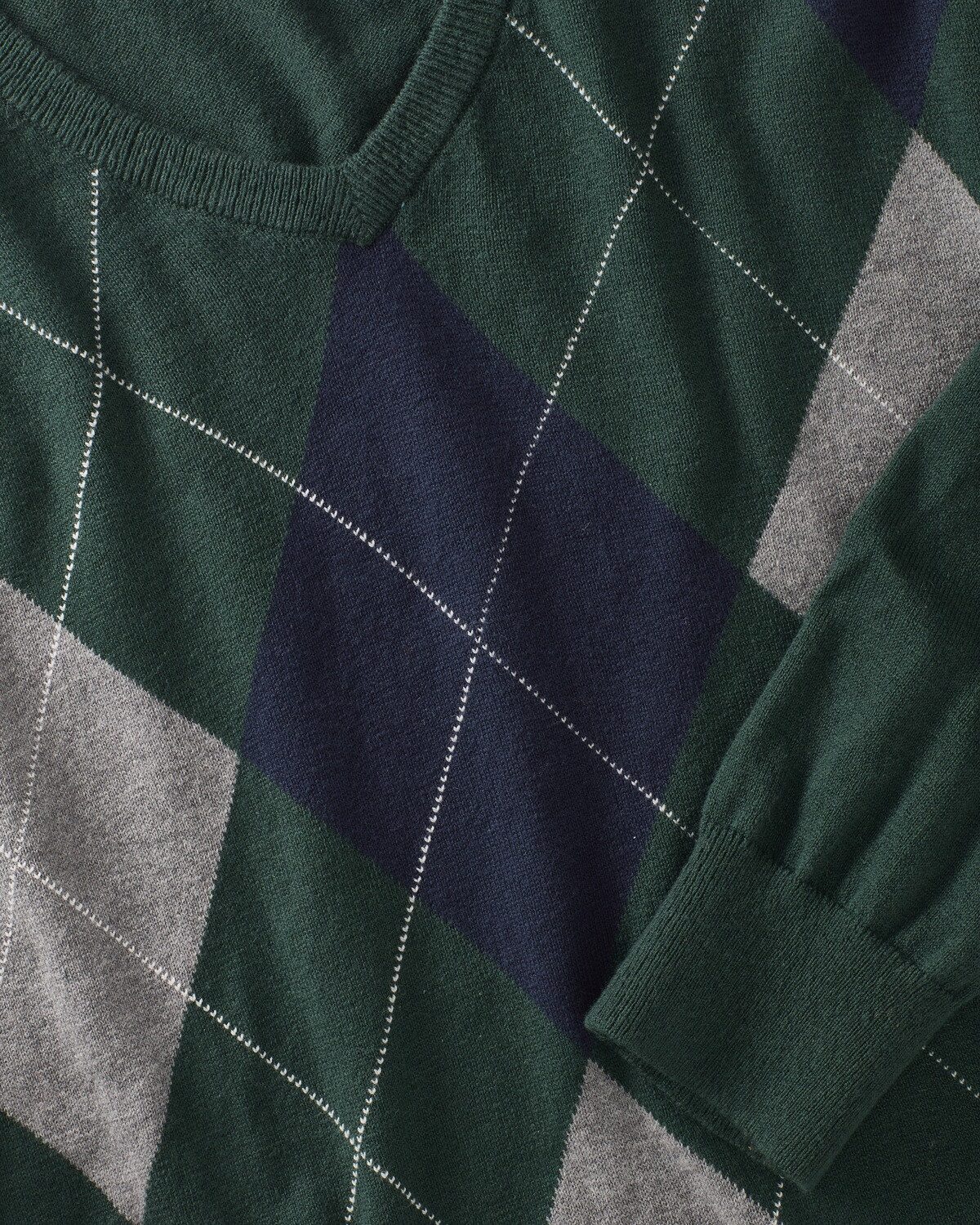 Highmoor Strickpullover Argyle-Pullover