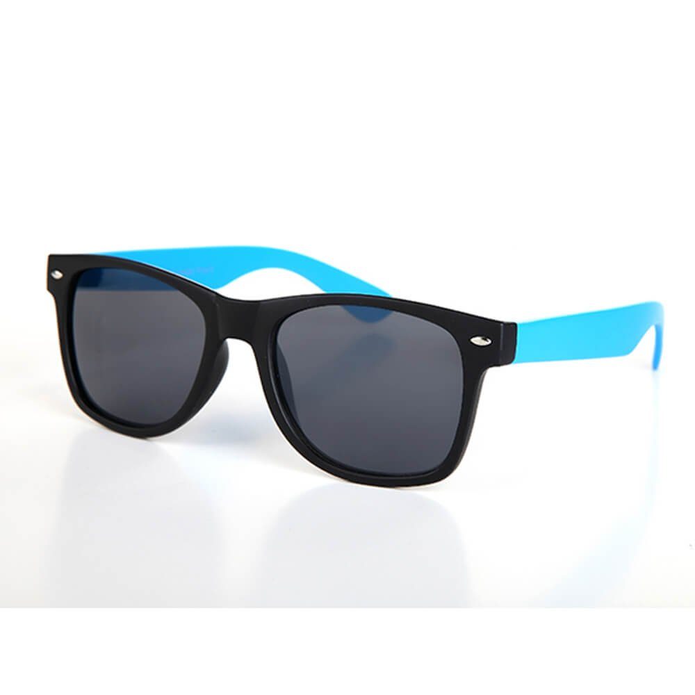 Goodman Design Retrosonnenbrille Herren im Verarbeitung Sonnenbrille hochwertige und Retro Blau Damen Style