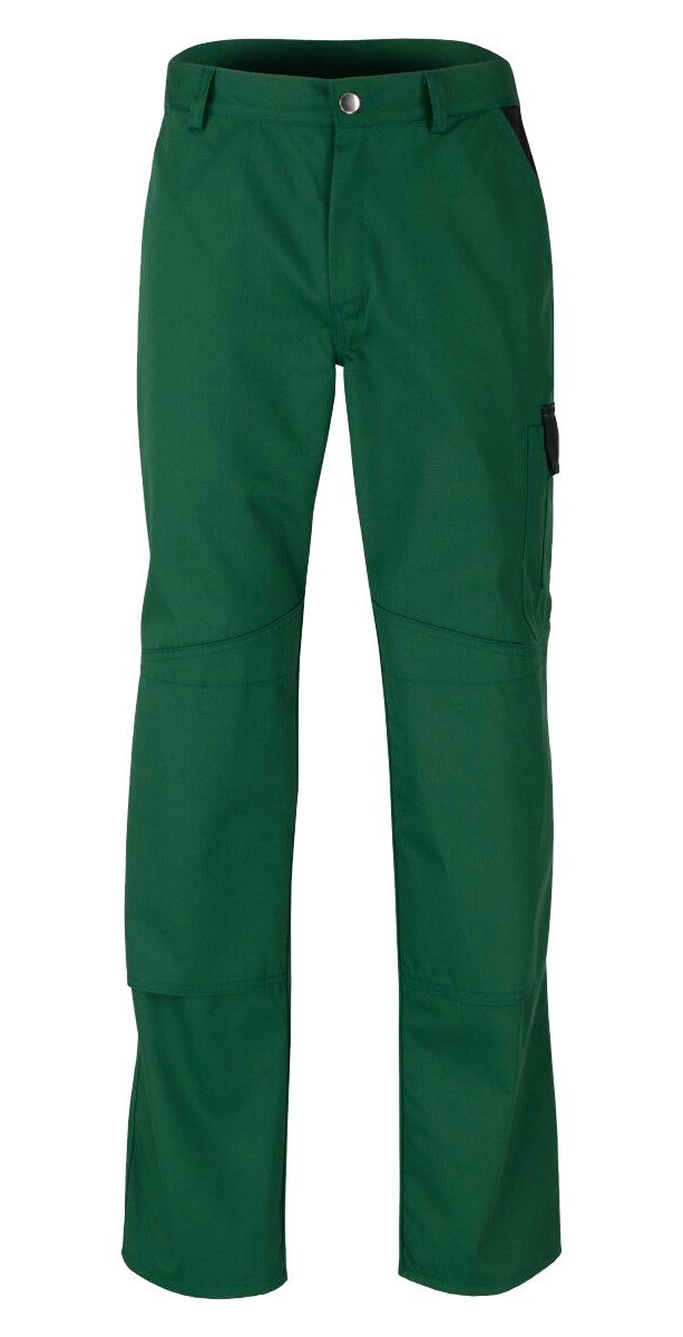 BEB Arbeitsbundhose beb HANDWERK Herren Bundhose CLASSIC Polyestermix Grün/Schwarz