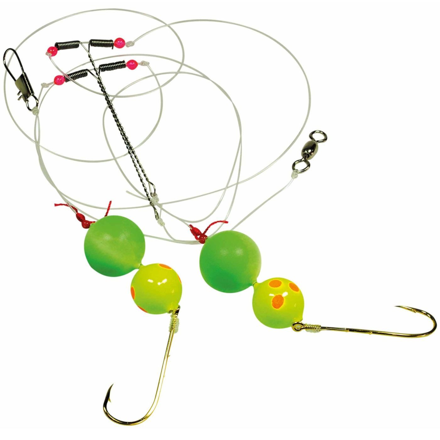 Dieter Eisele Kunstköder Dieter Eisele Select Dorschpaternoster gelb/grün 110cm 0,40mm 2/0