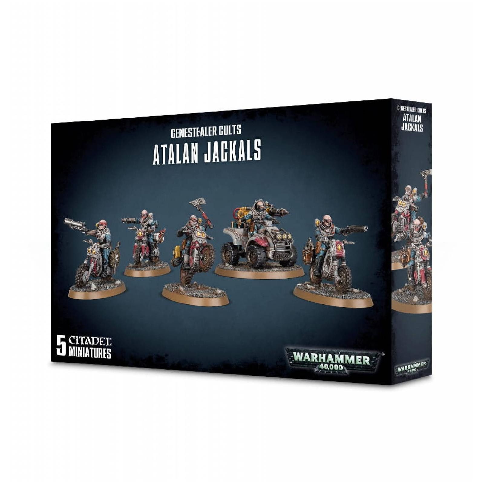 Modellbausatz Genestealer Cults: Atalan-Schakale