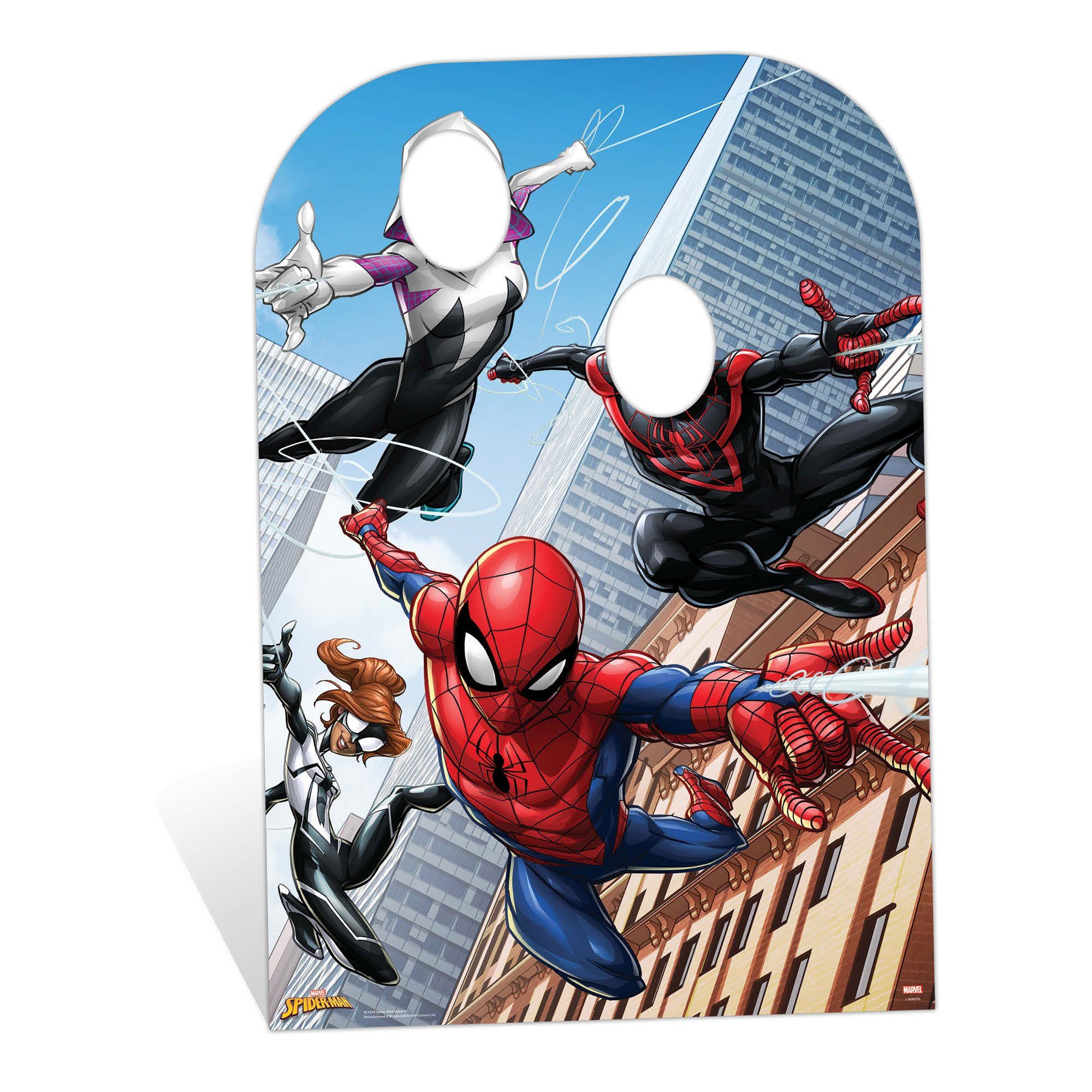 95x136 Warriors Web Dekofigur Spider-Man empireposter In - Stand - Standy Pappaufsteller cm
