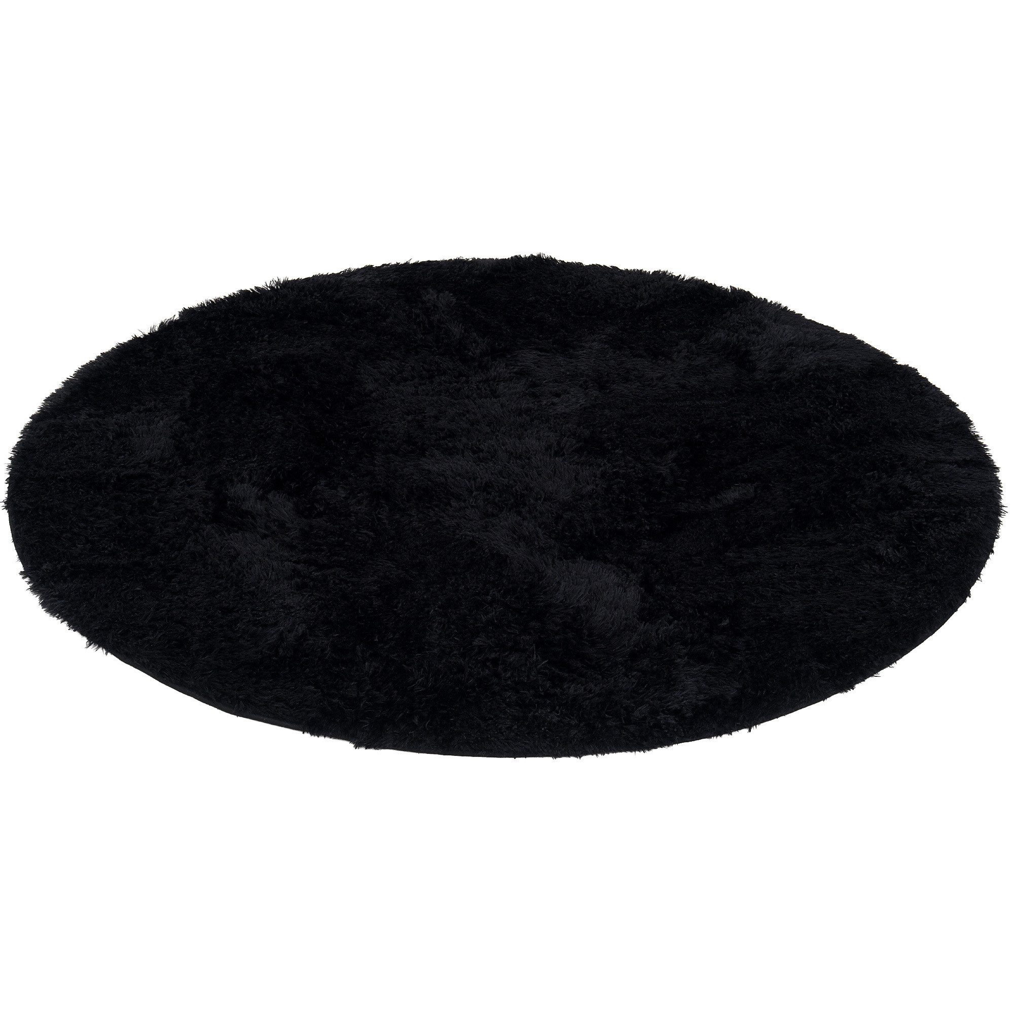 Pergamon Hochflor-Teppich Hochflor Shaggy Teppich Fluffy Rund, Rund, Höhe: 40 mm – Bild 5 von 5