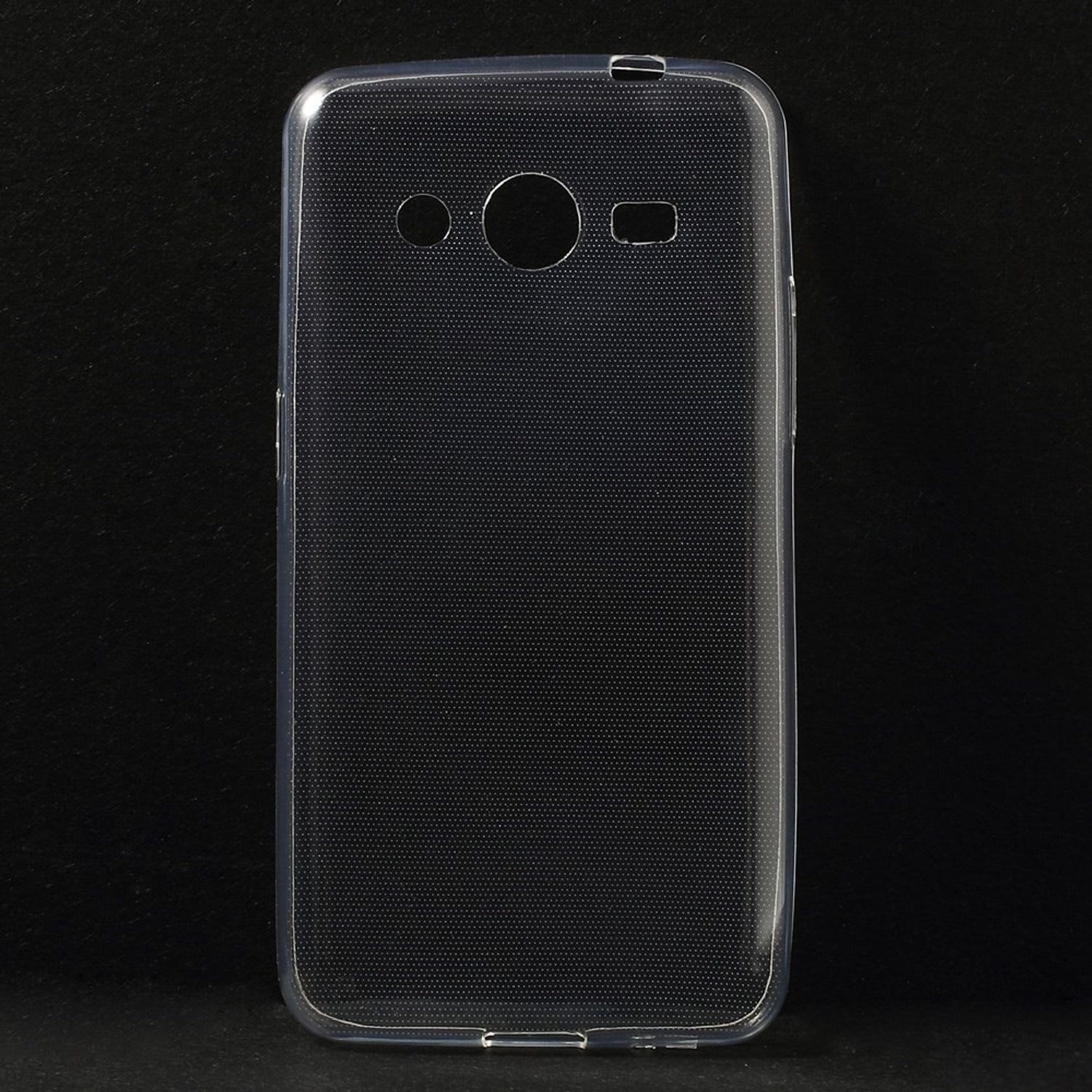König Design Handyhülle Samsung Galaxy Core Plus, Samsung Galaxy Core Plus Handyhülle Ultra Dünn Bumper Backcover Transparent