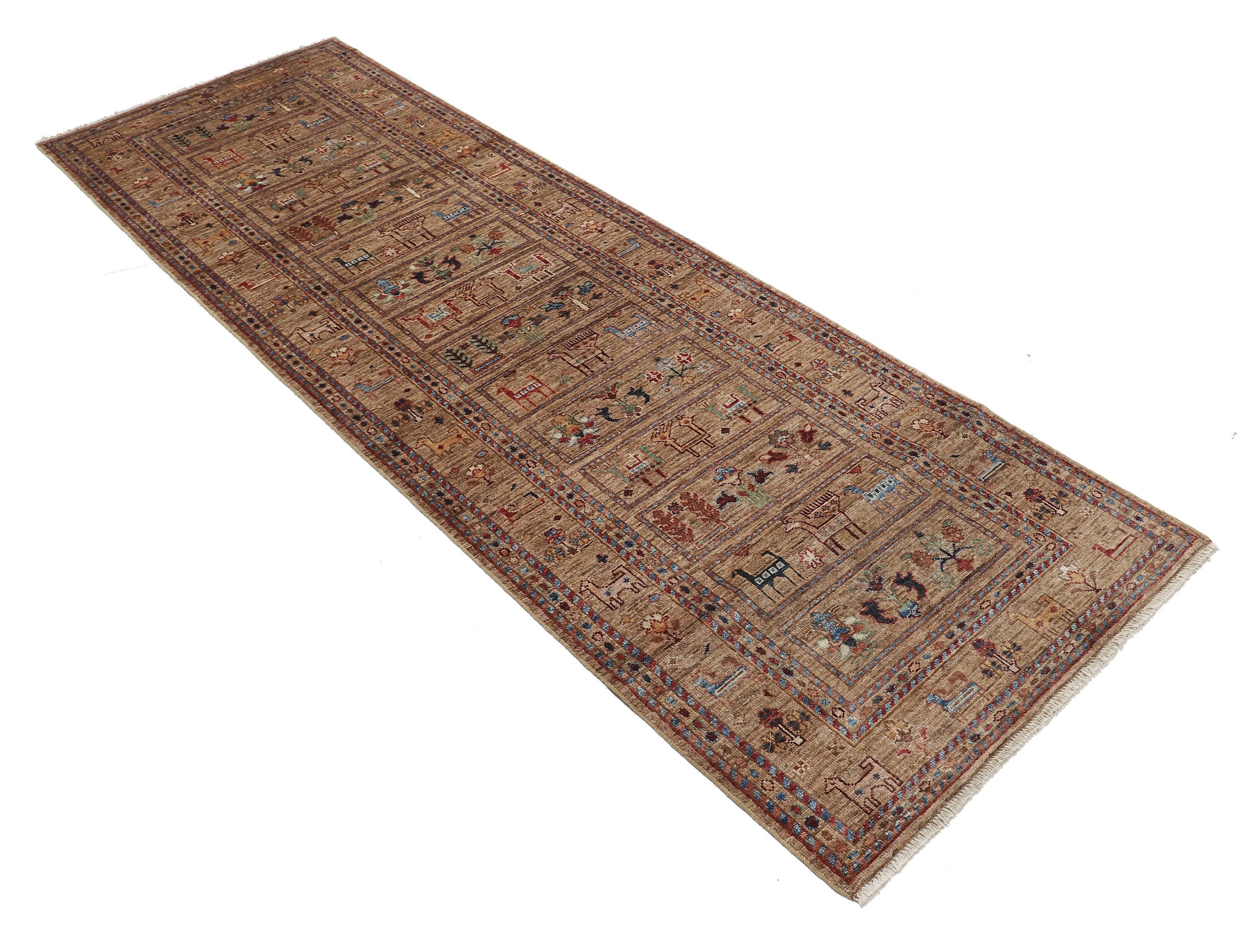 Carpet Avenue Teppich Ziegler Shabargan 288x84, Läufer, Höhe: 7 mm