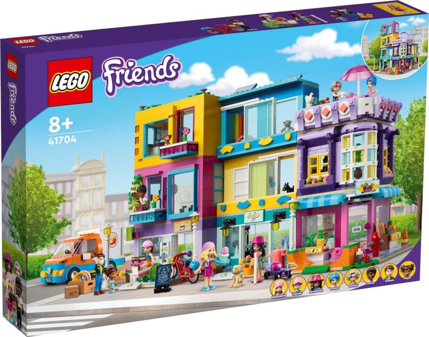 LEGO® Friends Wohnblock Konstruktionsspielsteine, (Wohnblock, Klemmbausteine), Made in Europe