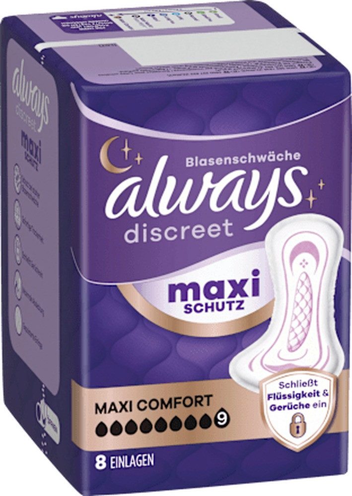 always Inkontinenz-Einlage discreet
