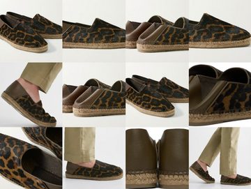 Tom Ford TOM FORD Barnes Leopard Pr Calf Hair Espadrilles Schuhe Slides Slipper Sneaker