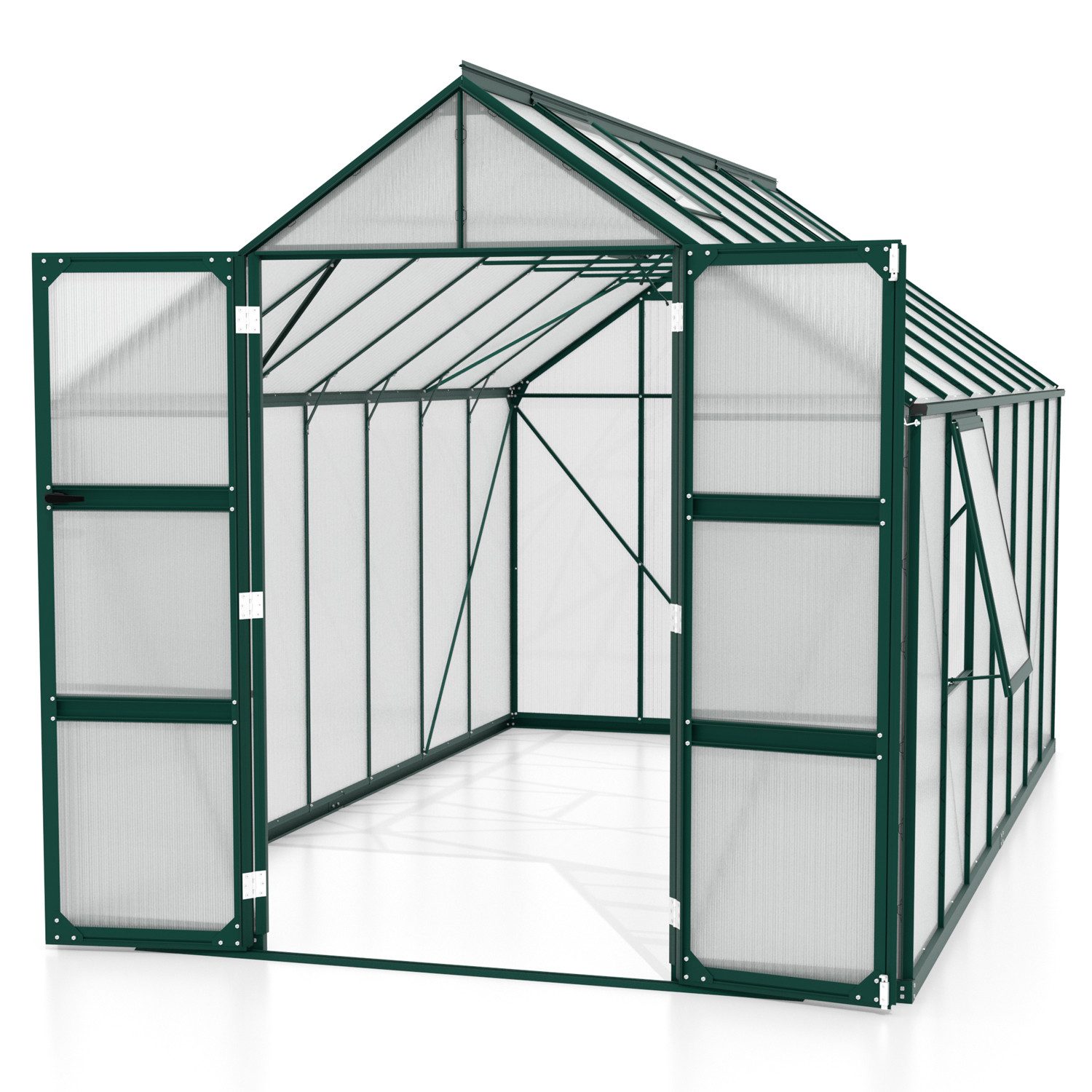 Vitavia Gewächshaus Olymp 11500, 4,00 mm Wandstärke grün | Rabatt: 29%