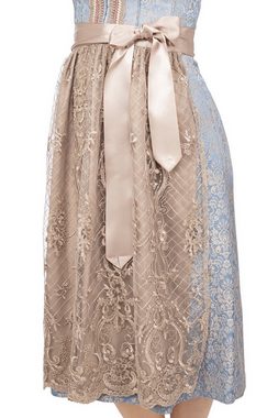 MarJo Dirndl Midi Dirndl 2tlg. 75cm DORIS himmelblau