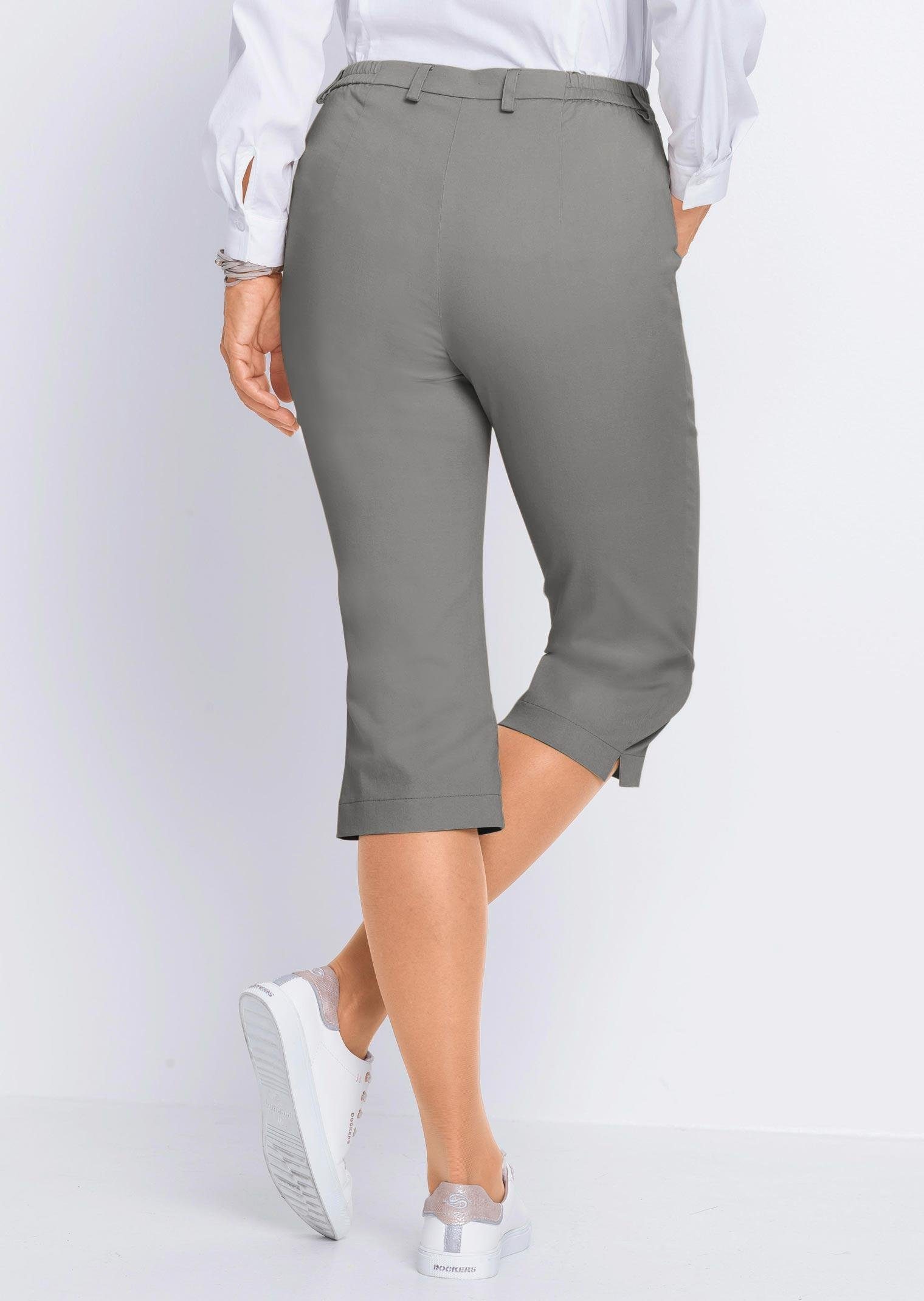 GOLDNER 7/8-Caprijeans Kurzgröße: Sportliche Capri-Jeanshose Carla günstig online kaufen
