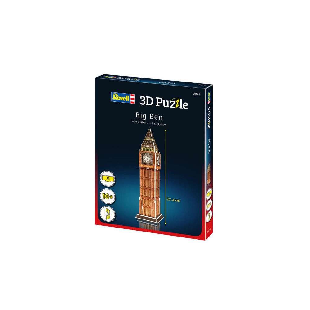 Revell® 3D-Puzzle Big Ben, 13 Puzzleteile
